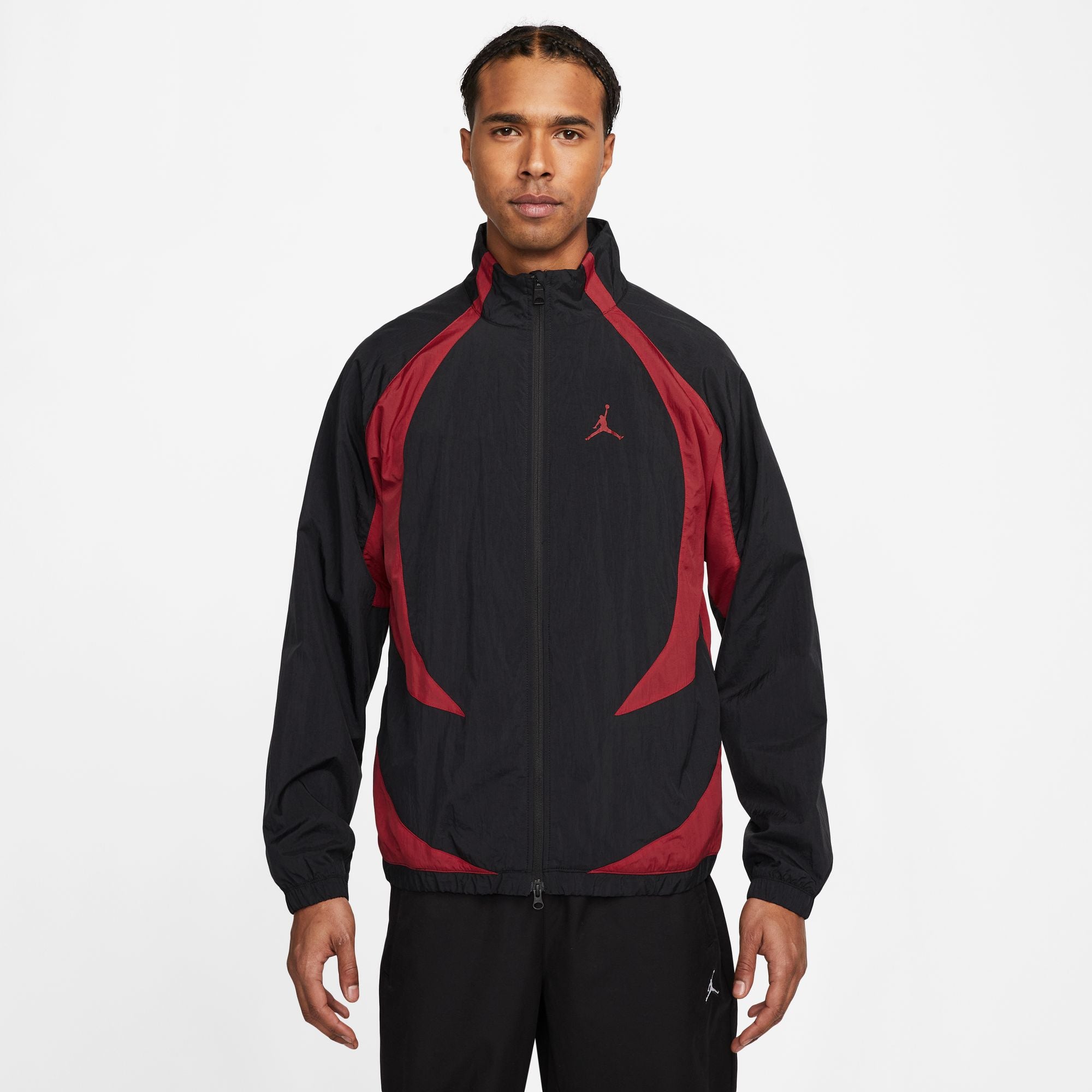 Black jordan jacket best sale