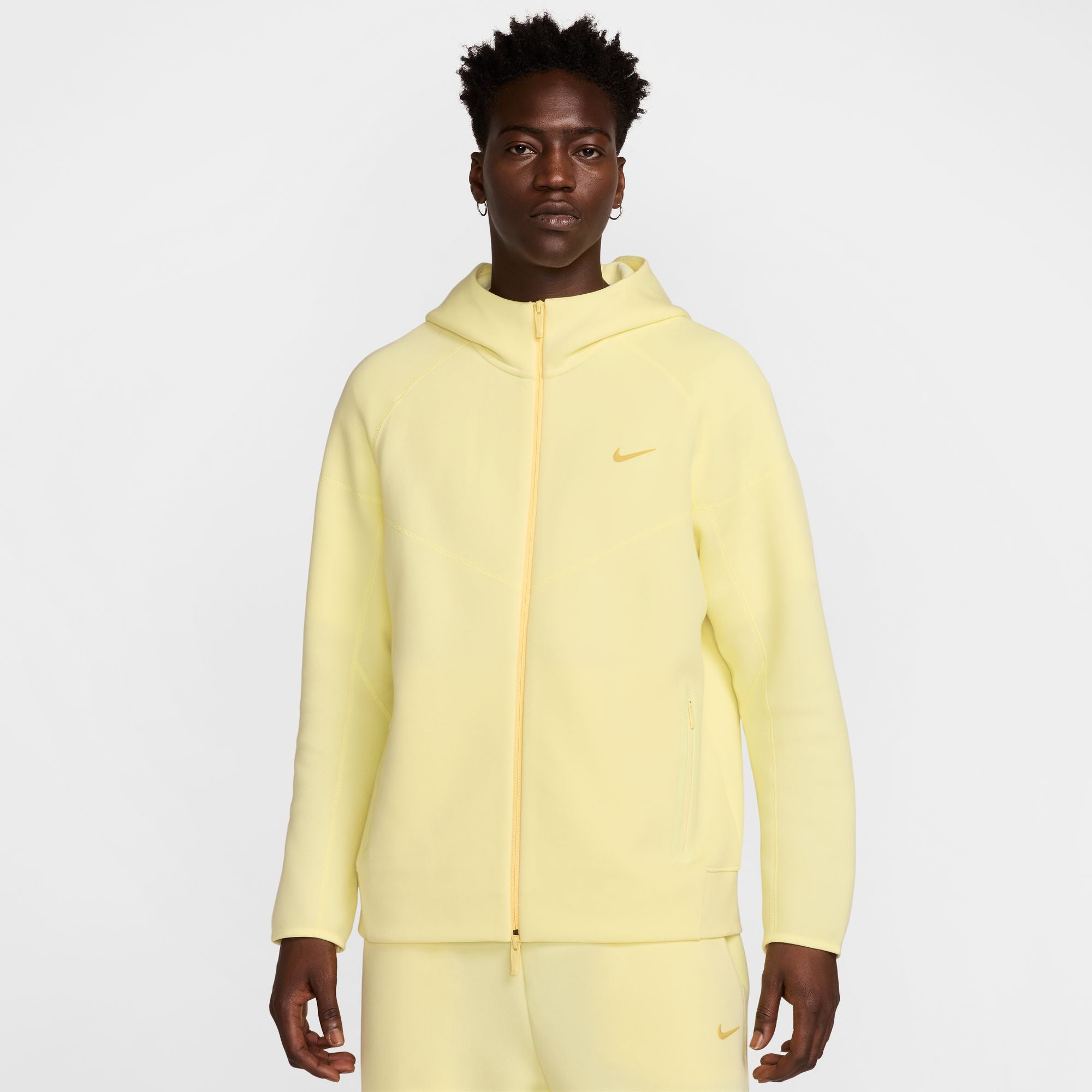 NOCTA Tech Fleece Zip Up Hoodie Citron Yellow