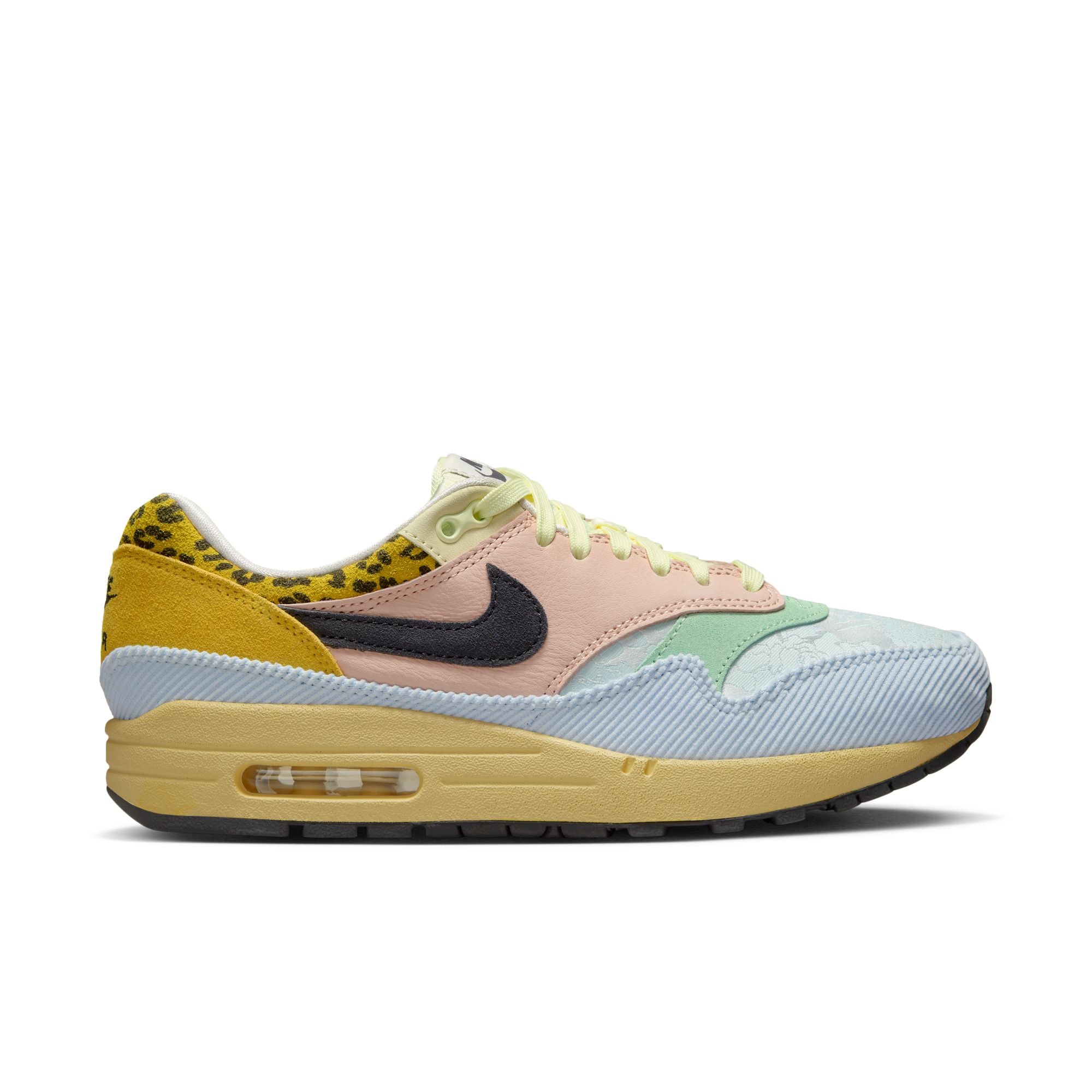 Womens Nike Air Max 1 87 PRM Teal Tint and Lemon Wash