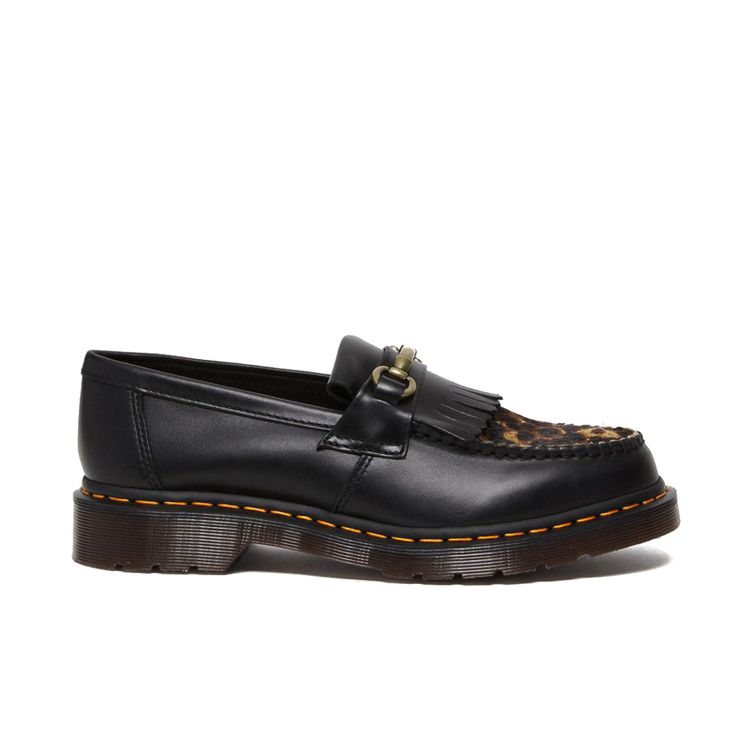 Dr martens adrian bar loafers in leopard sale