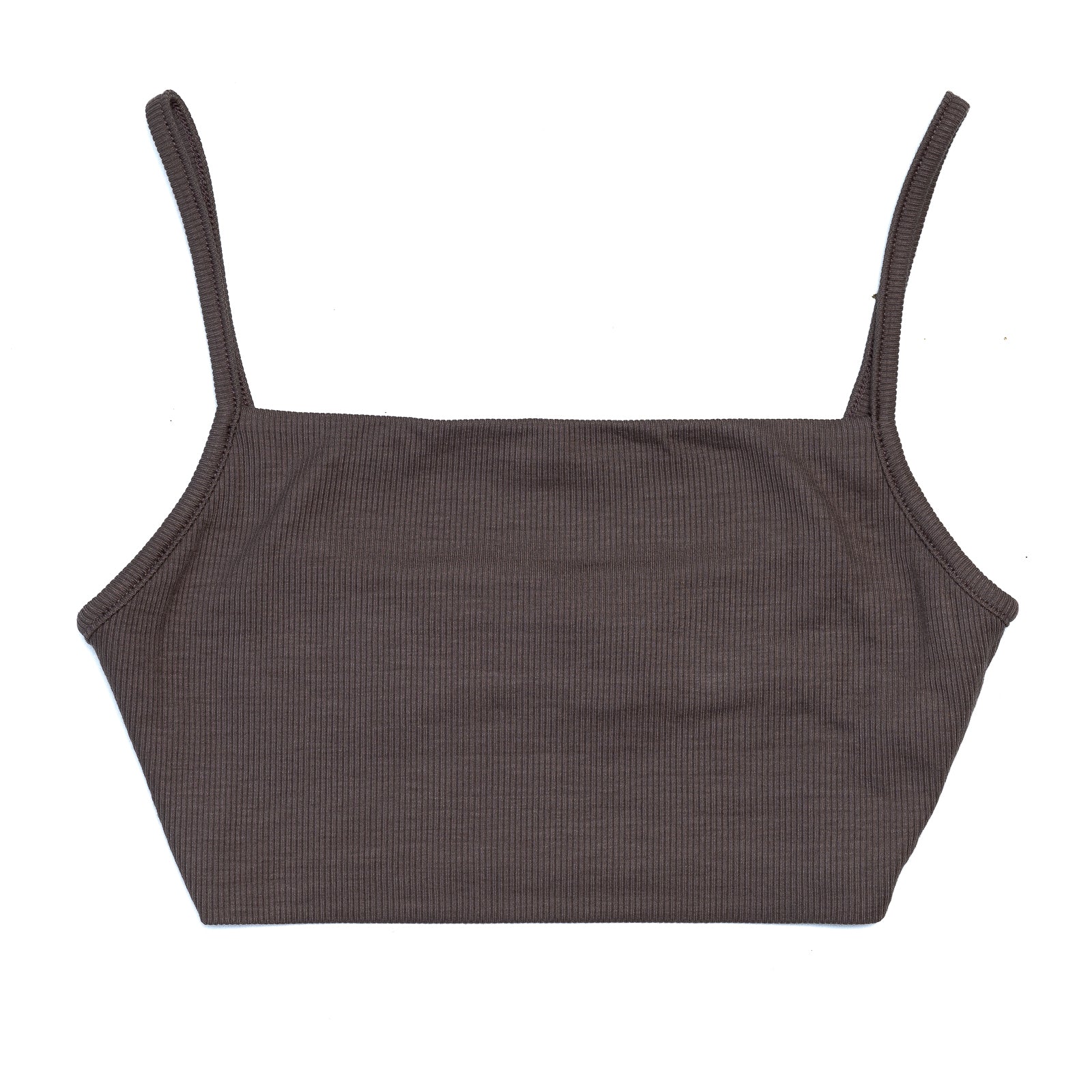 Joah Brown Square Neck Tank Bra 'Mauve