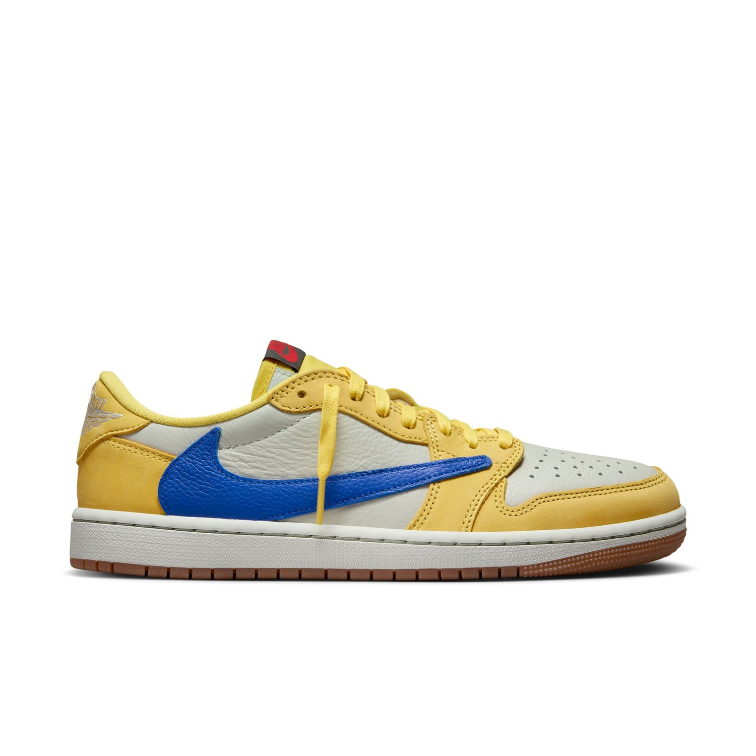 Womens Air Jordan 1 Low x Travis Scott 'Canary'