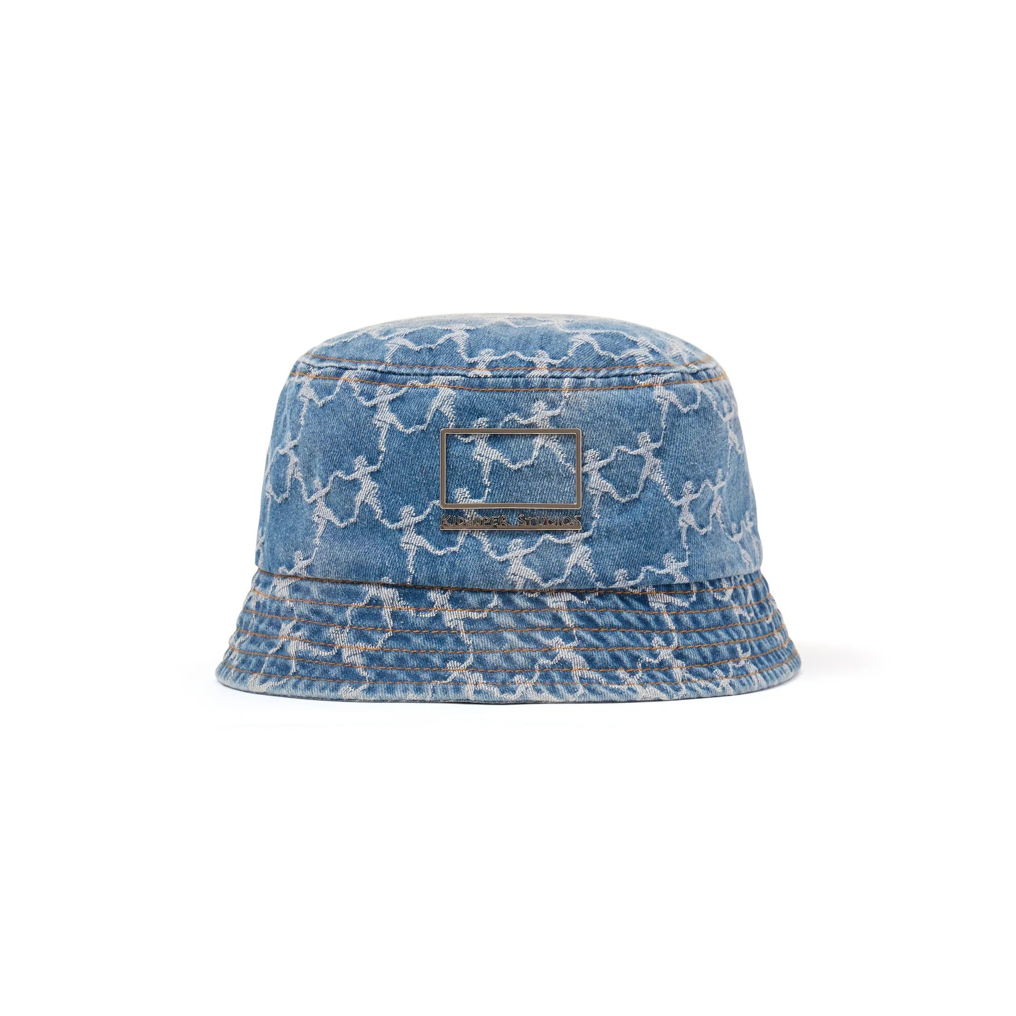 Kidsuper Dancing Ladies Jaquard Denim Hat 'Blue'