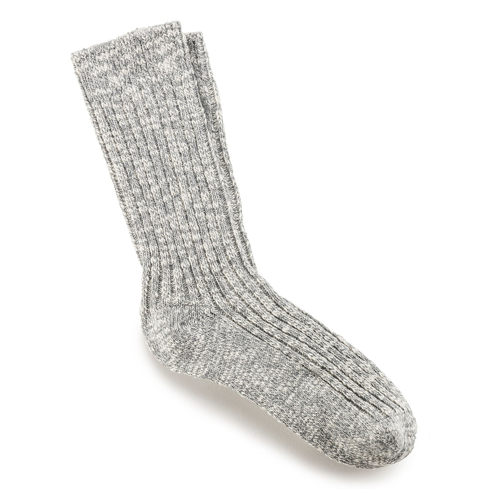 Women Birkenstock Cotton Slub Sock 'Grey' – Sole Classics