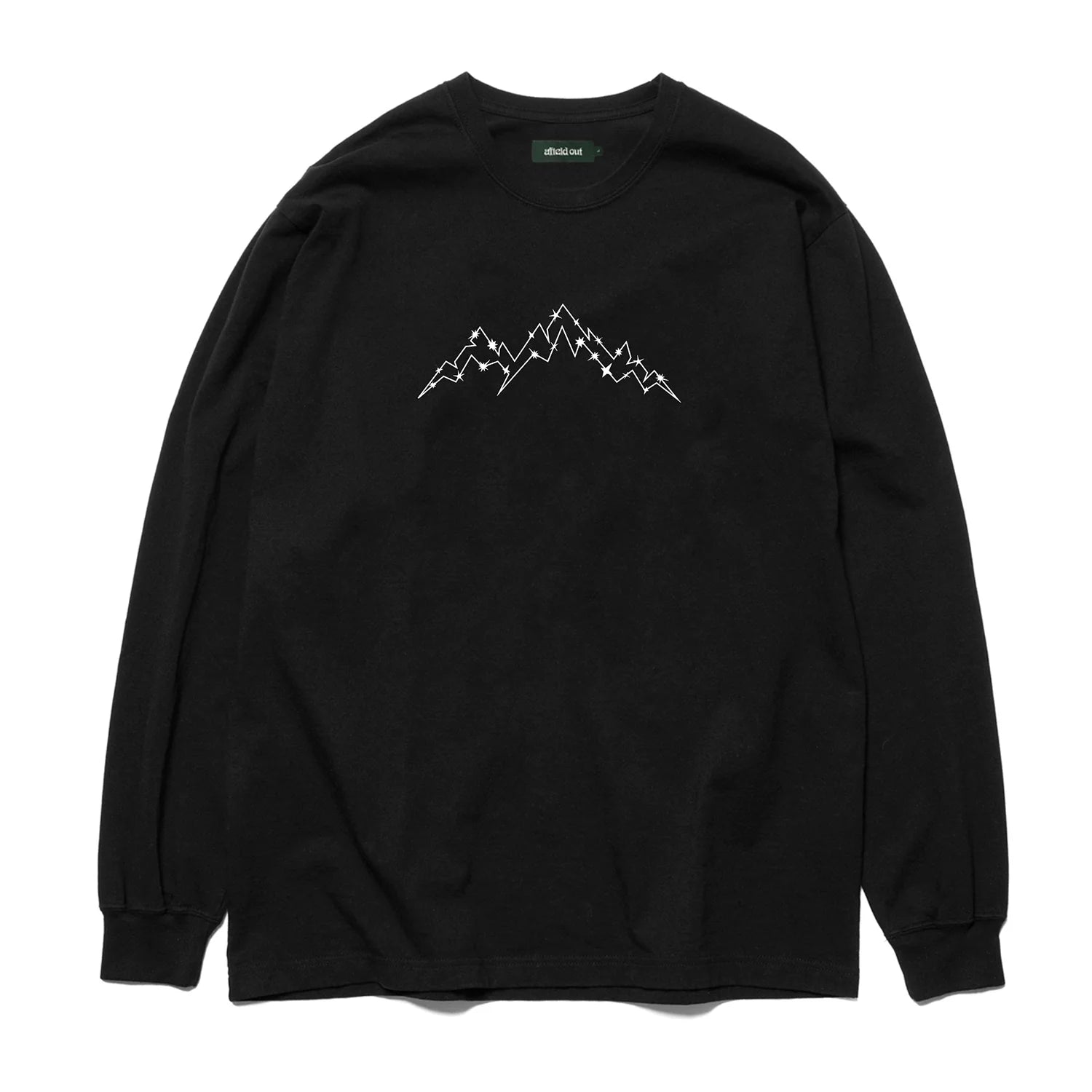 Afield Out Constellation L/S T-Shirt 'Black'