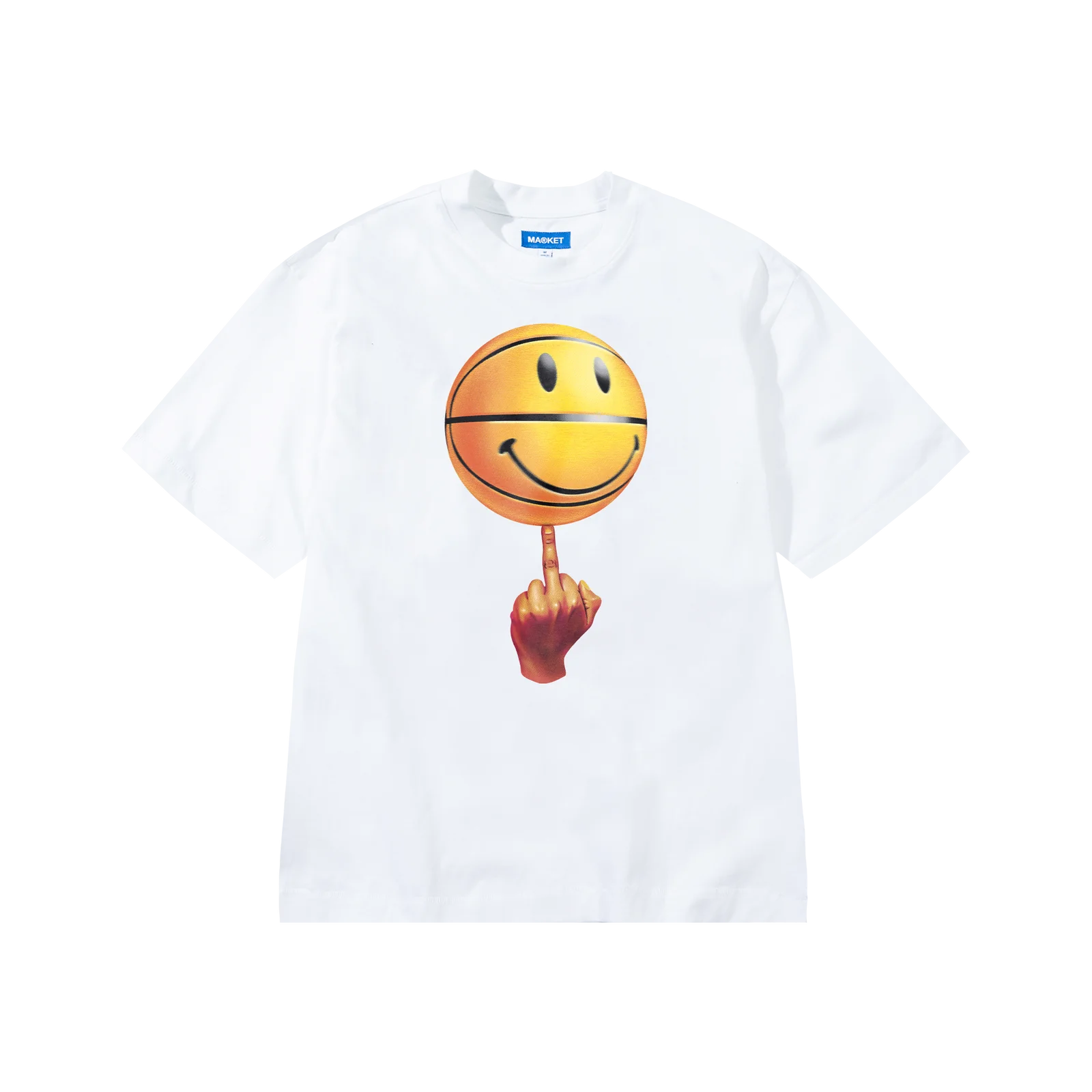 Market Smiley Good Game T-Shirt 'White'