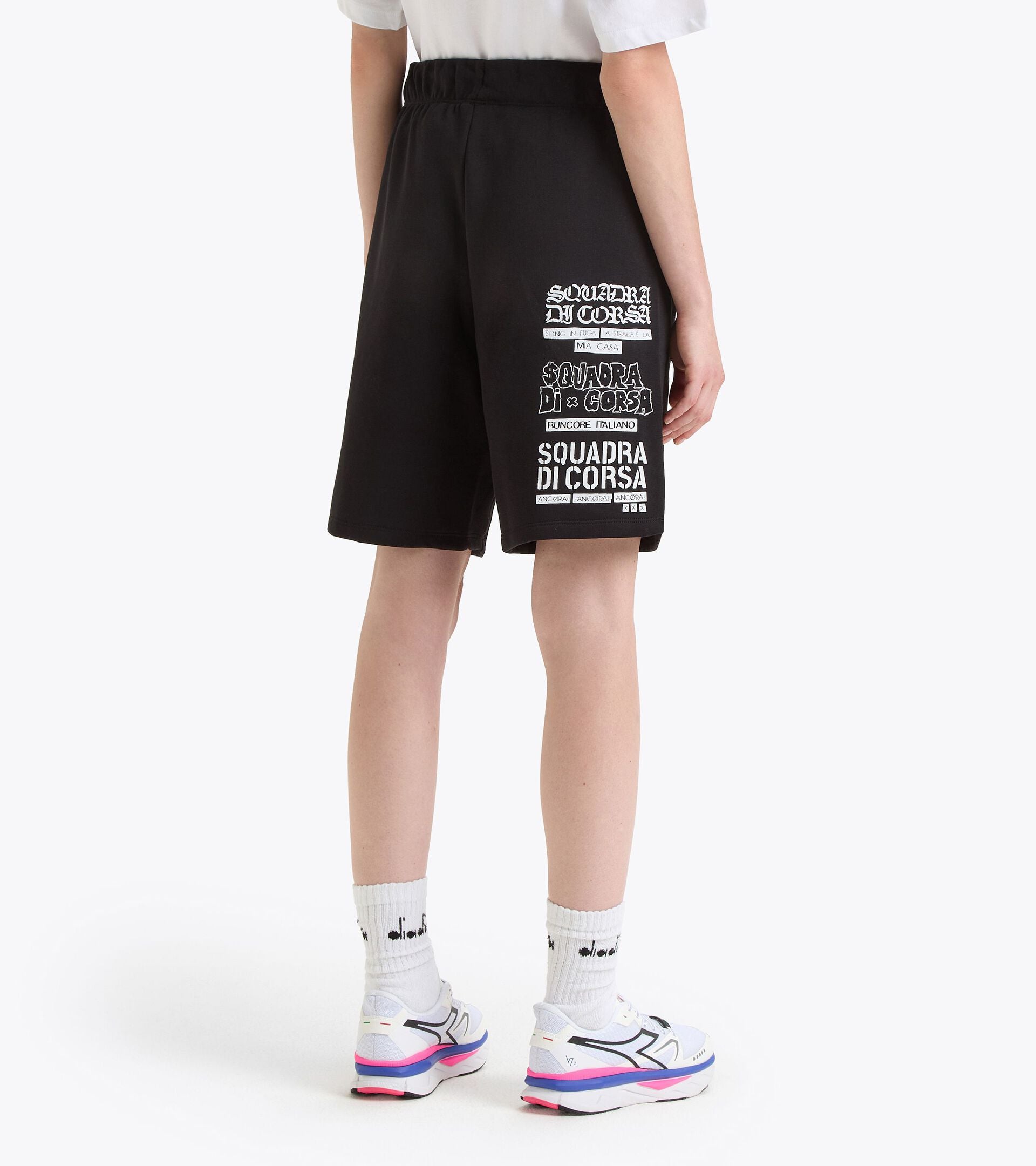 Diadora Shorts Squadra Di Corsa 'Black'