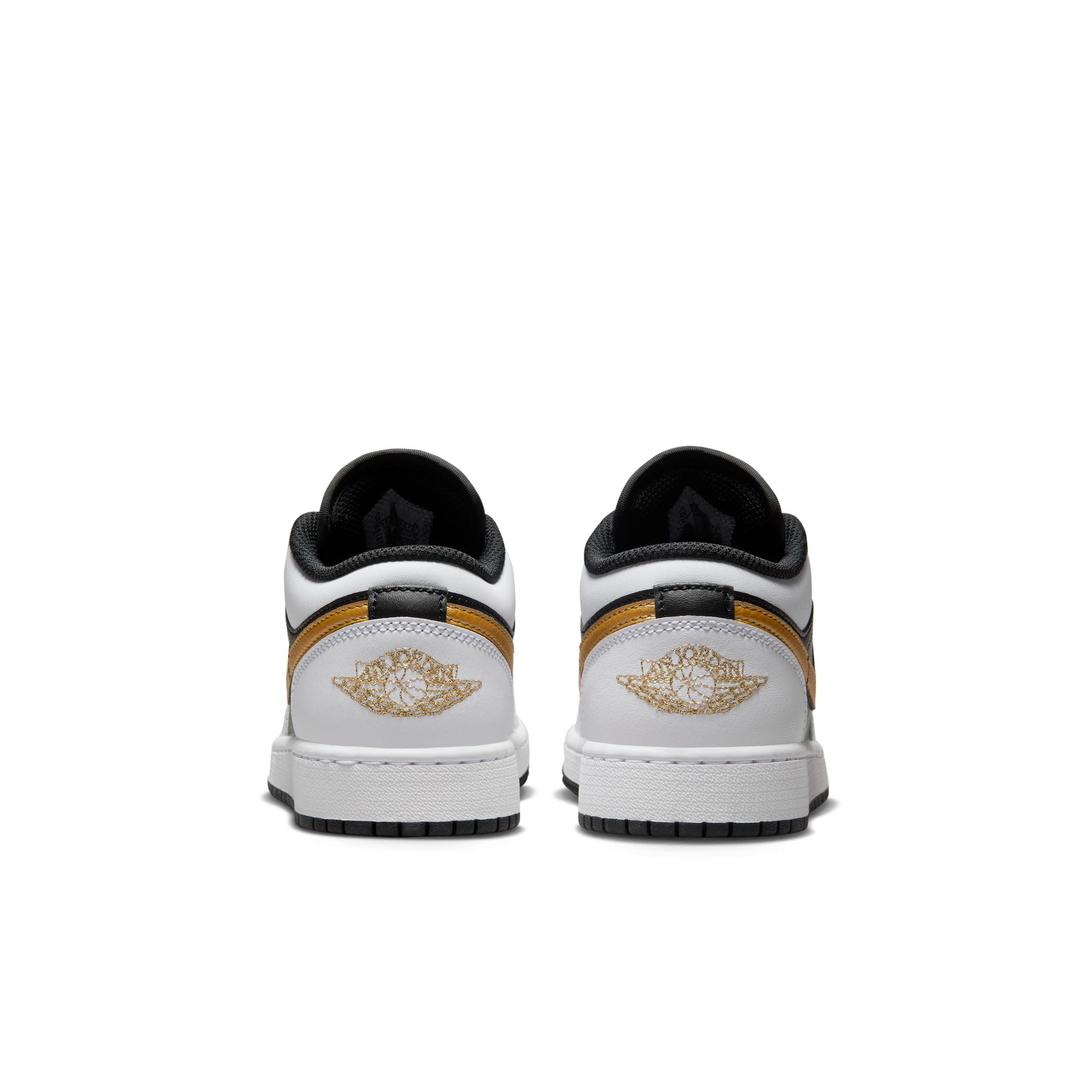 Youth Air Jordan 1 Low 'White/Gold'