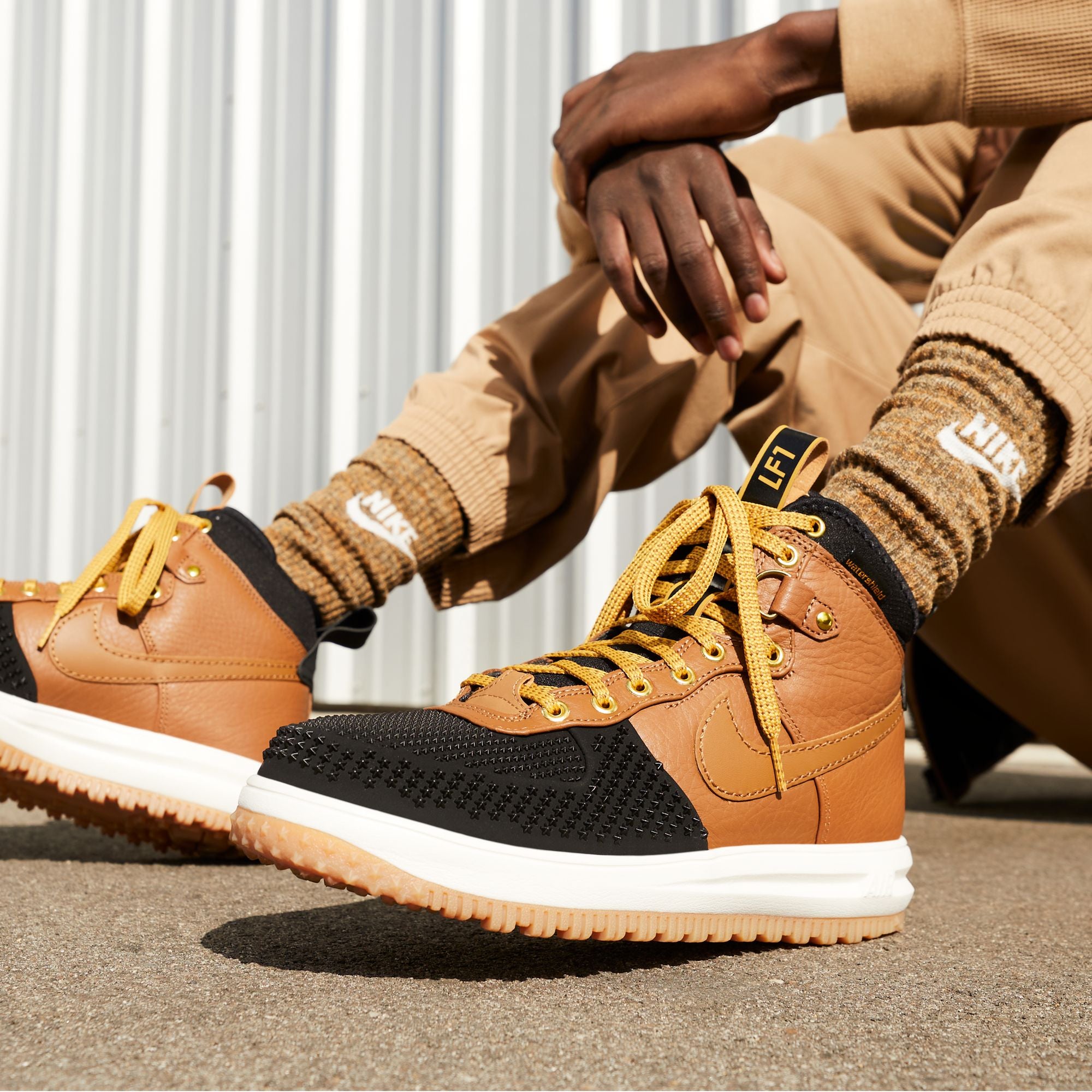 Nike Lunar Force 1 High Duckboot 'Ale Brown'