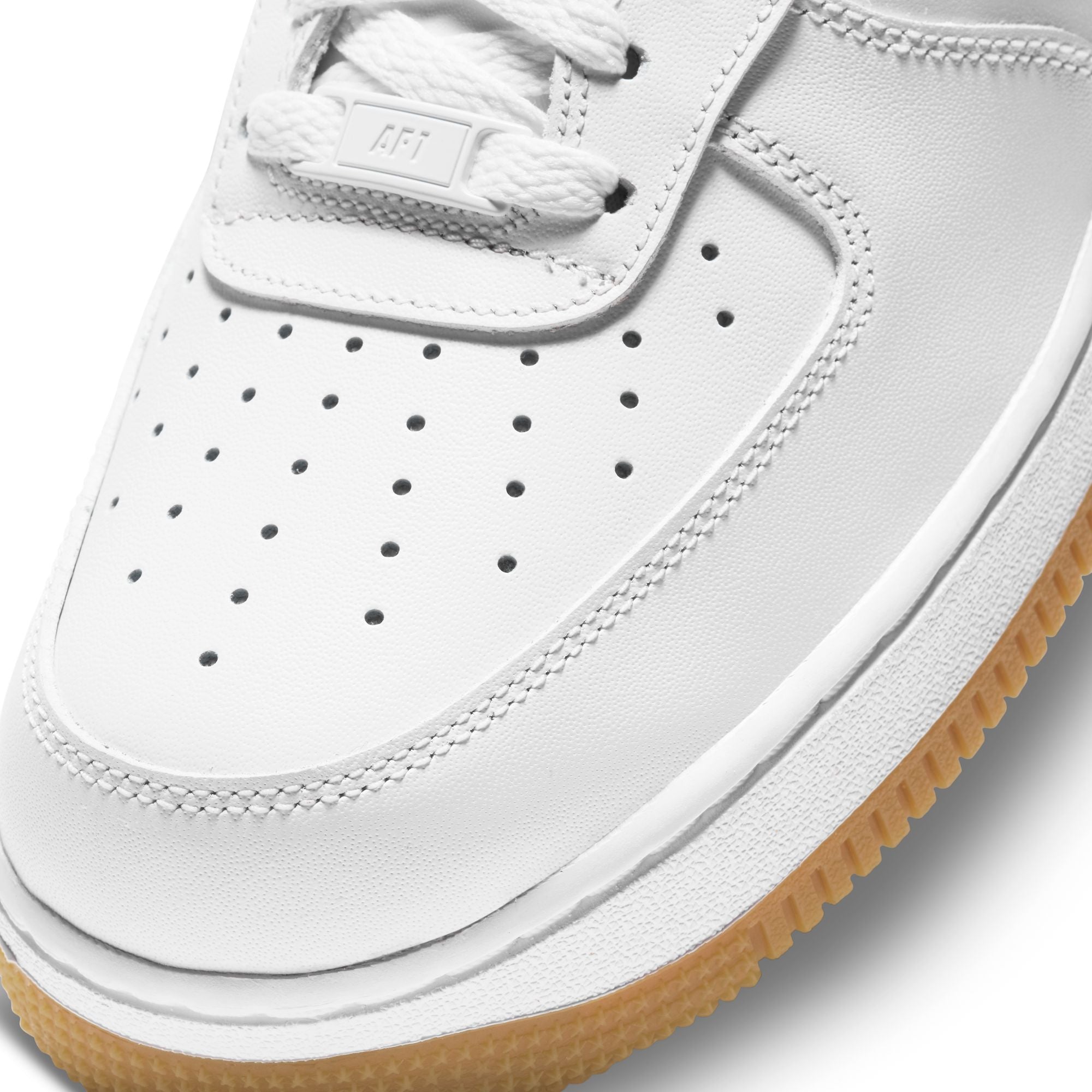 Air force 1 gum bottom white online