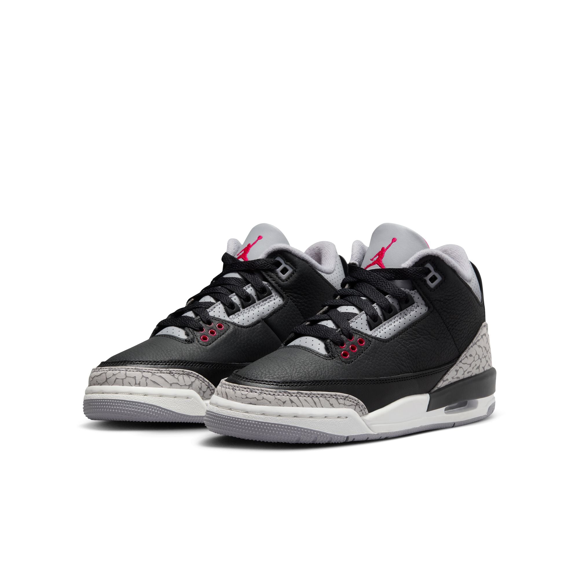 Youth Air Jordan 3 Retro 'Black Cement'