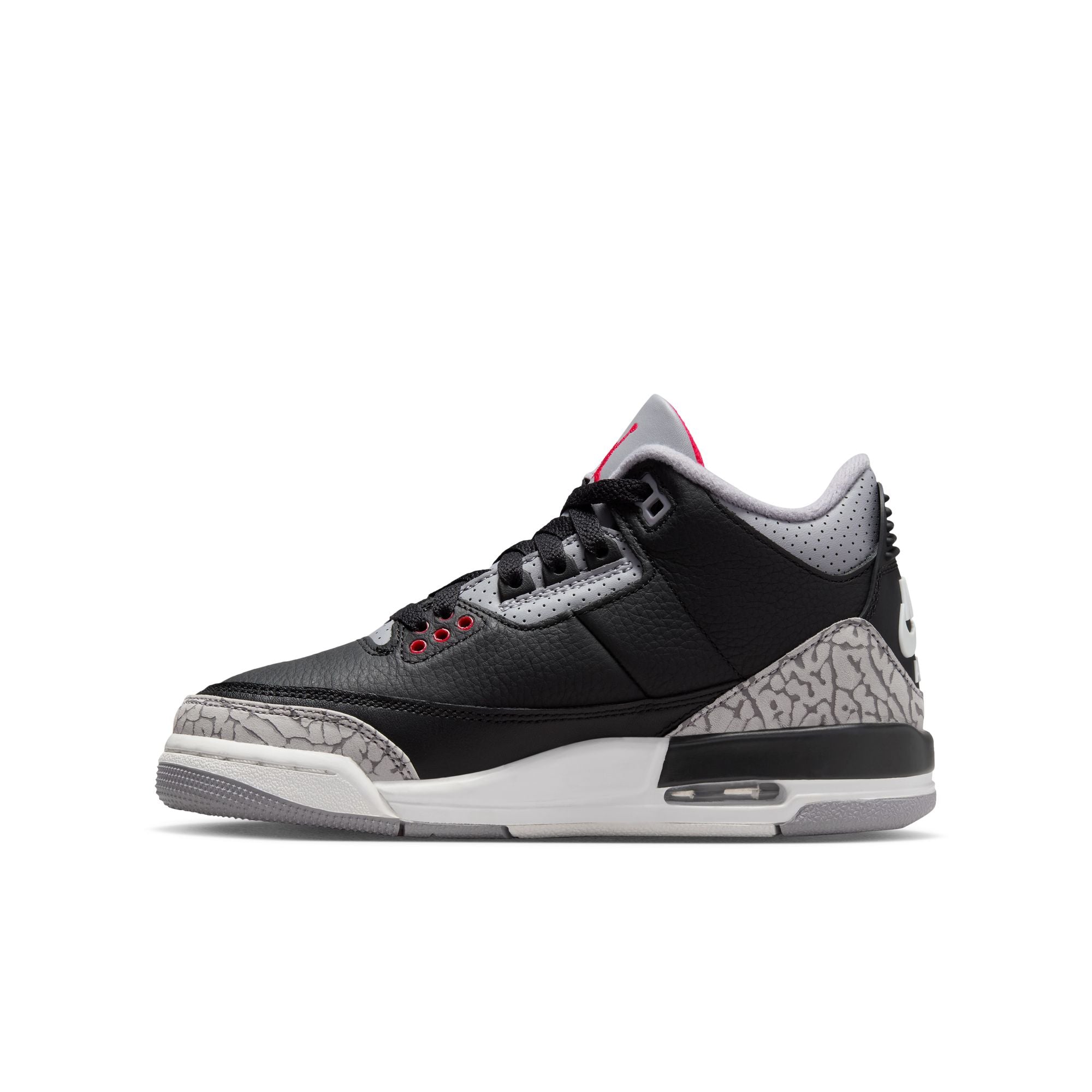 Youth Air Jordan 3 Retro 'Black Cement'