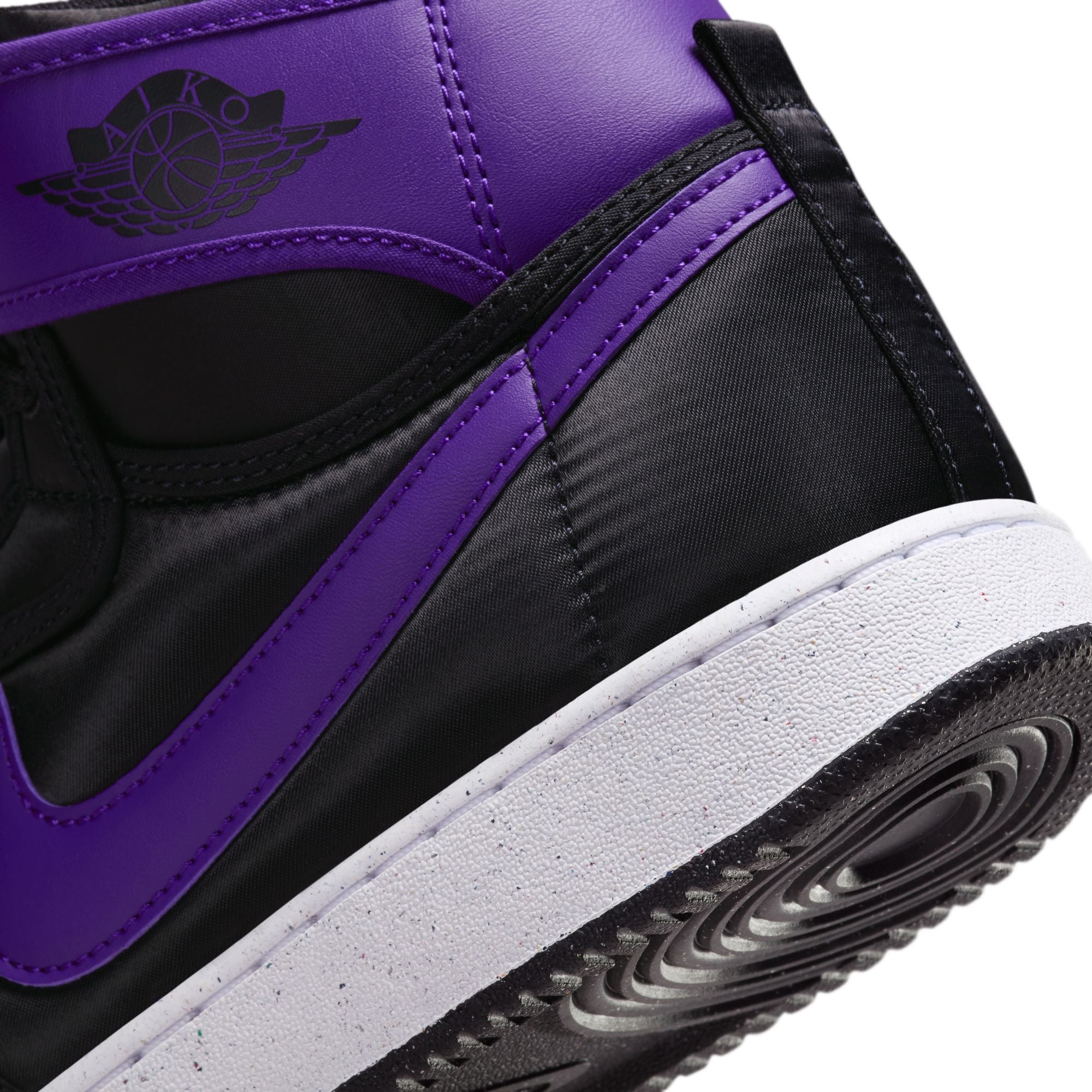 Jordan 1 hotsell black purple