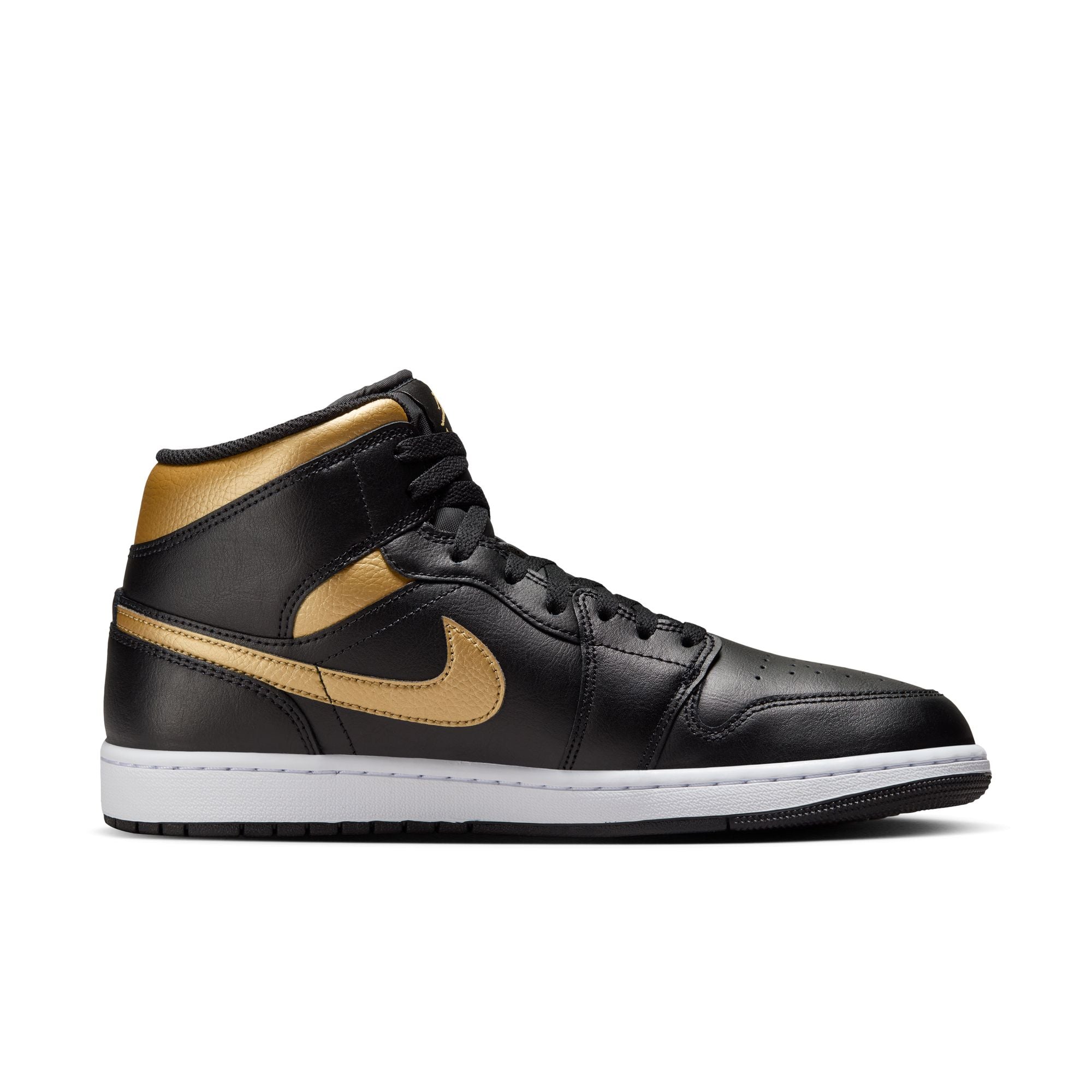 Air Jordan 1 Mid 'Metallic Gold'