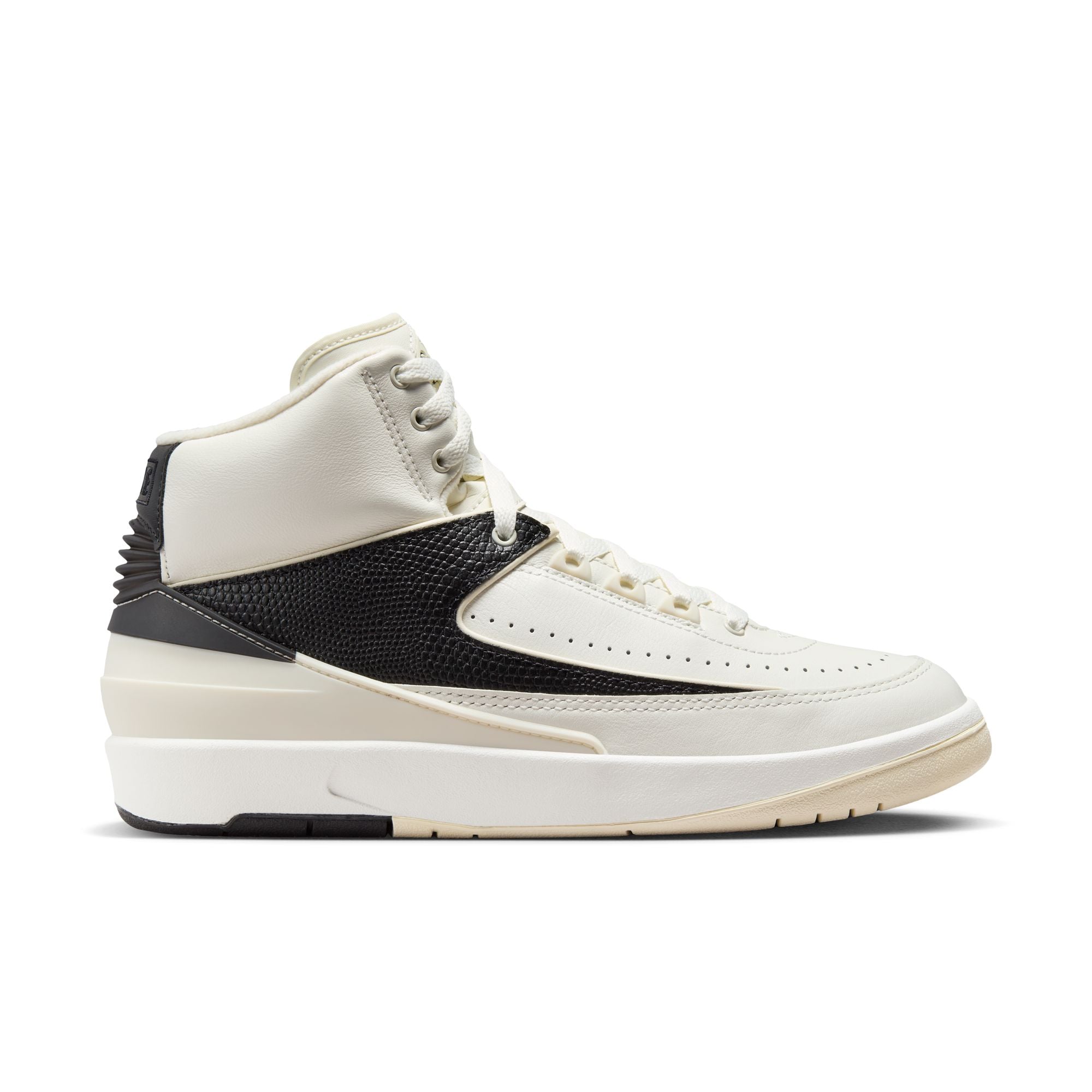 Womens Air Jordan 2 Retro 'Sail/Black'