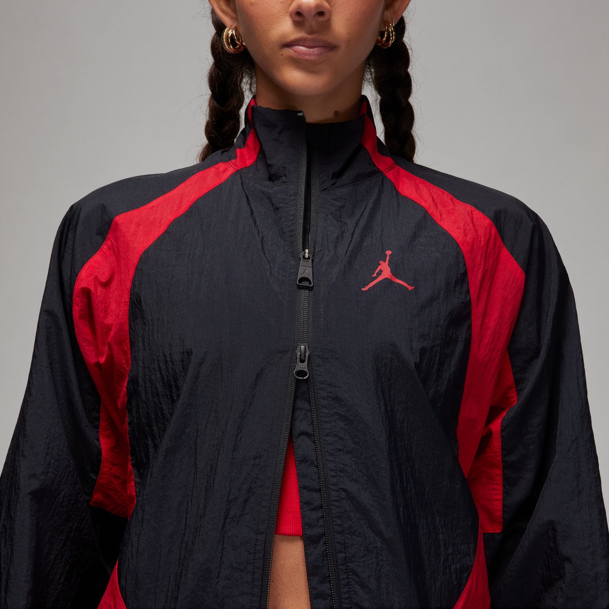 Jordan cheap red windbreaker