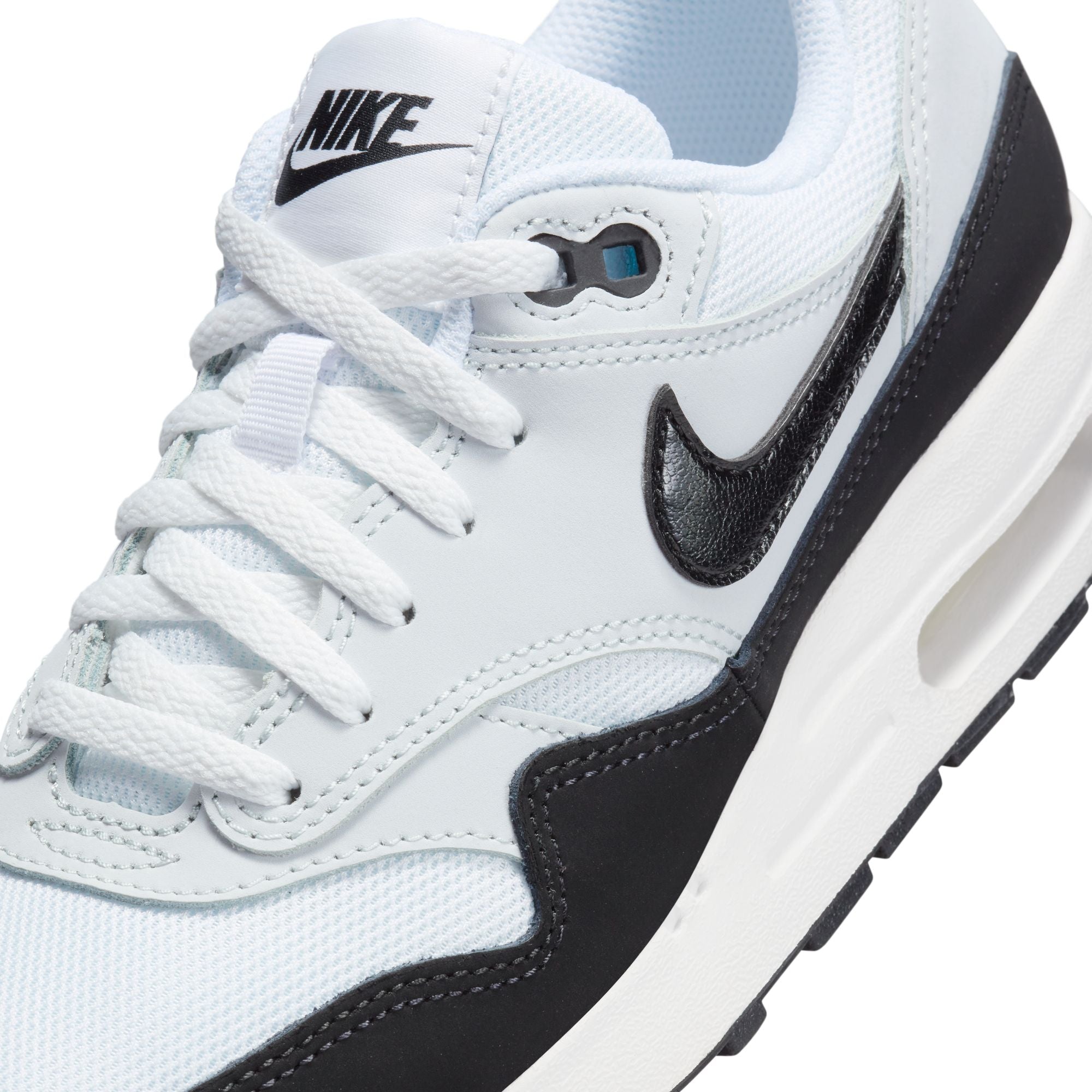 Youth Nike Air Max 1 (GS) 'White/Black'