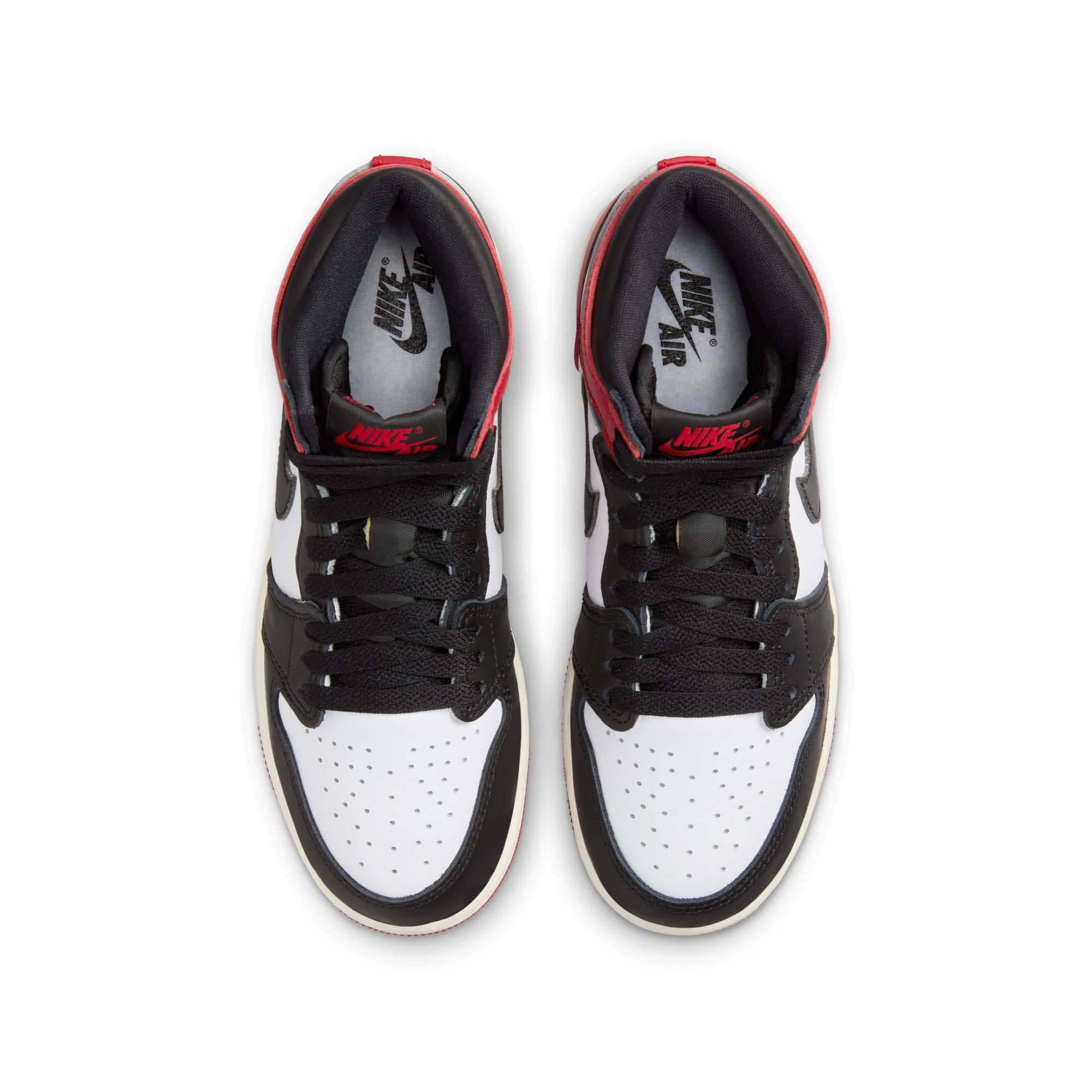 Youth Air Jordan 1 High OG "Black Toe Reimagined"