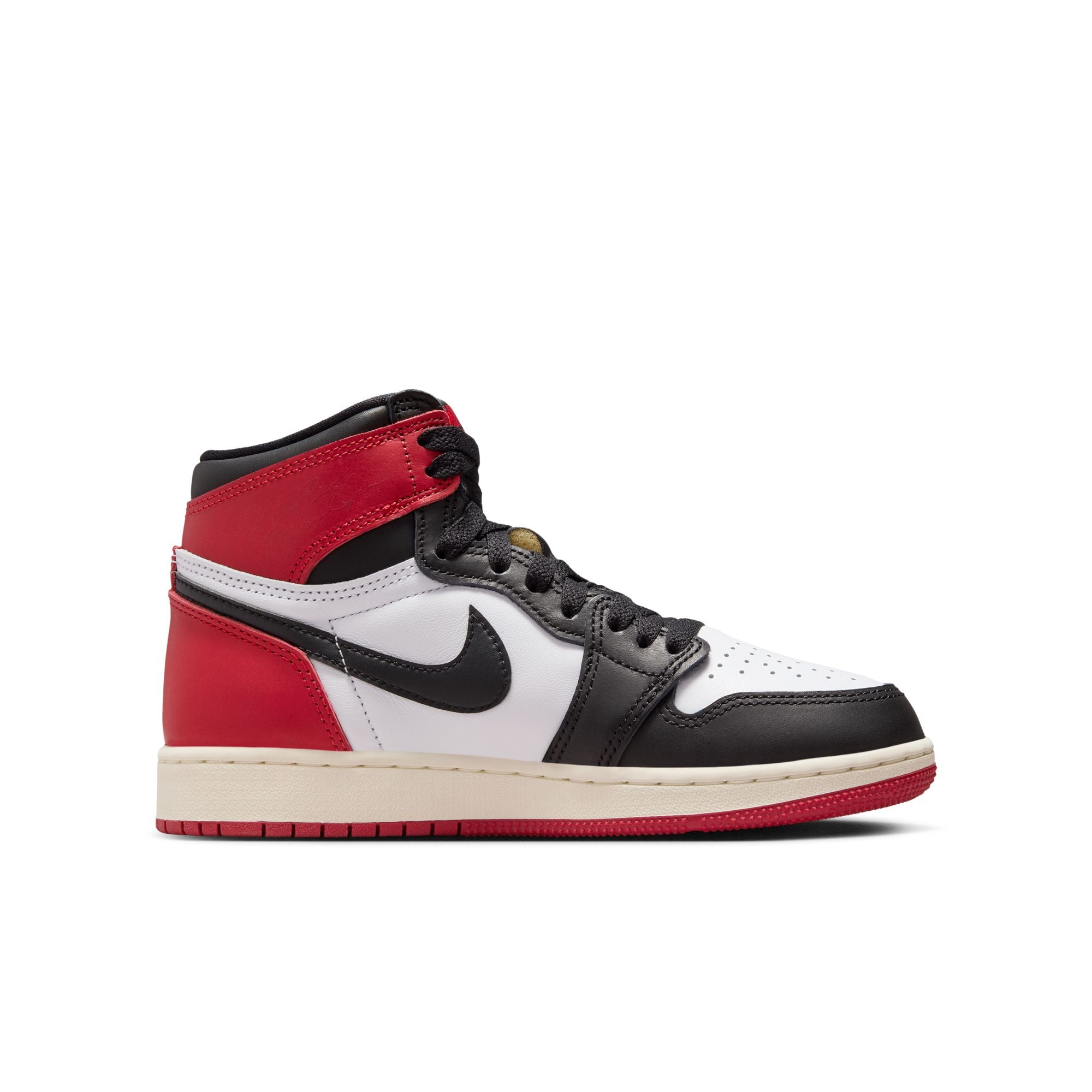 Youth Air Jordan 1 High OG "Black Toe Reimagined"