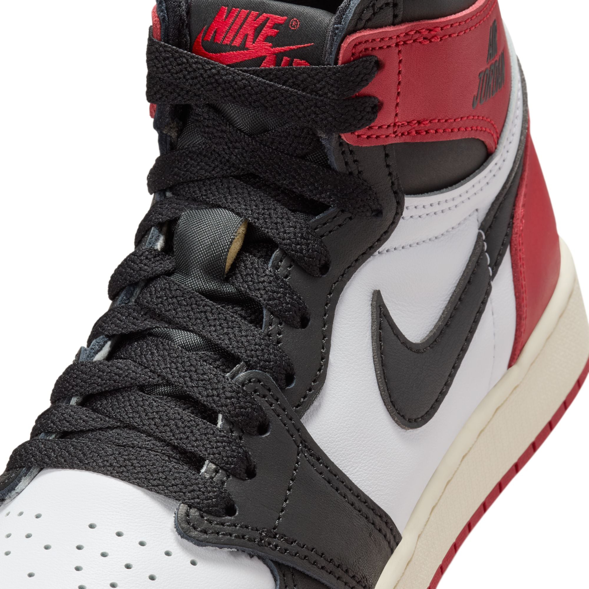 Youth Air Jordan 1 High OG "Black Toe Reimagined"