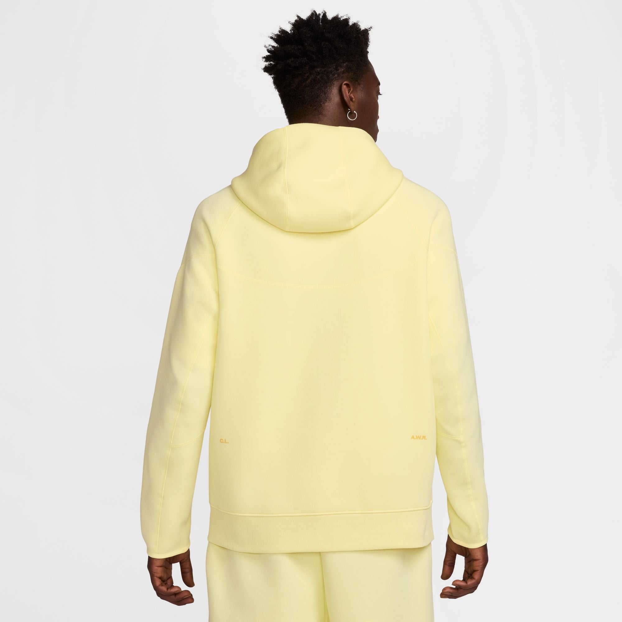 NOCTA Tech Fleece Zip-Up Hoodie 'Citron Yellow'