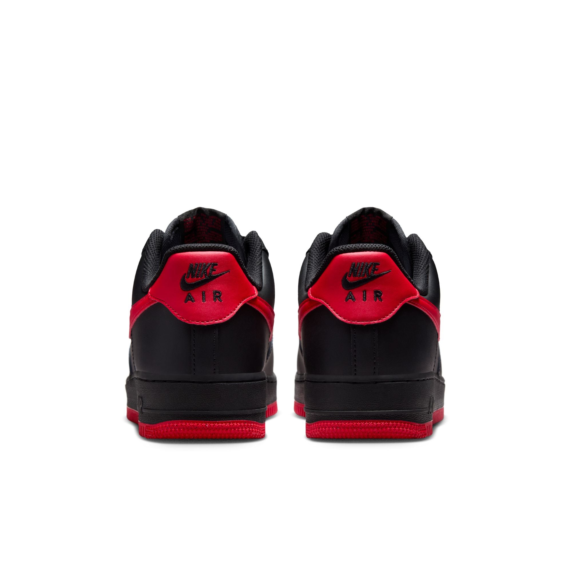 Nike Air Force 1 '07 'Black/Red'