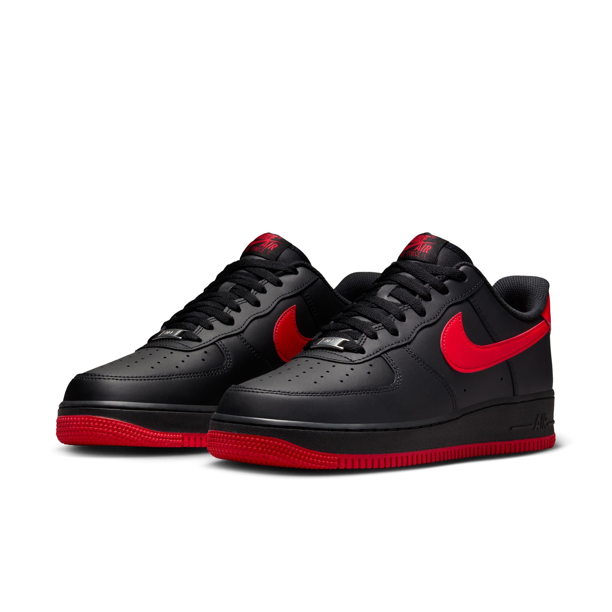 Nike Air Force 1 '07 'Black/Red'