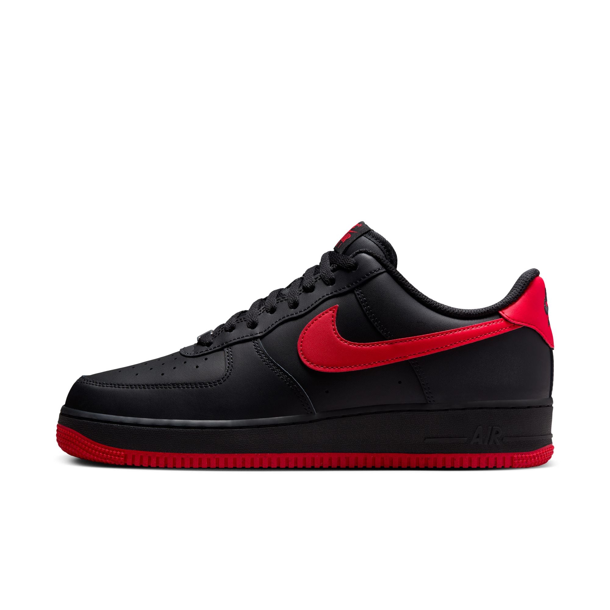 Nike Air Force 1 '07 'Black/Red'