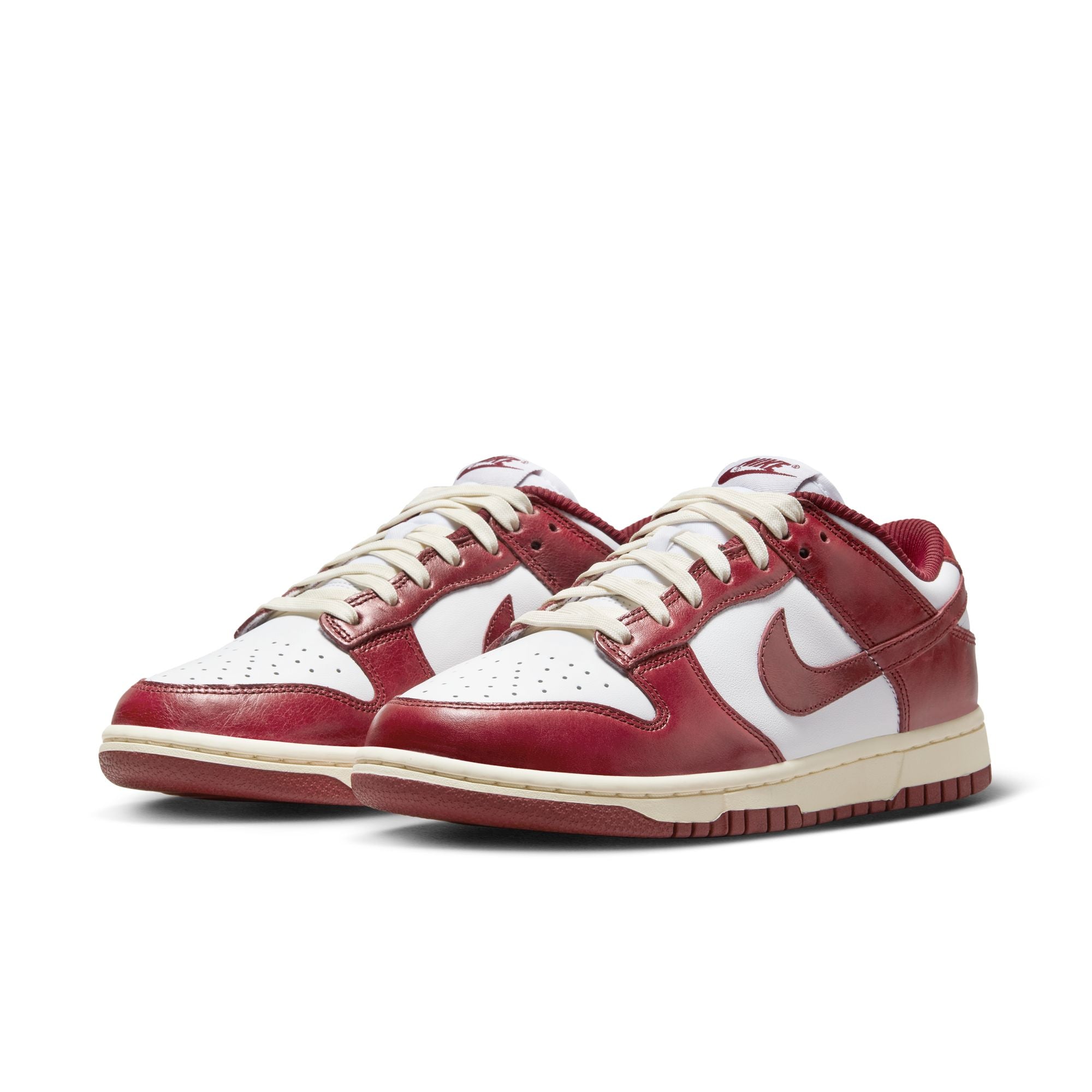 Womens Nike Dunk Low Premium 'Vintage Red'