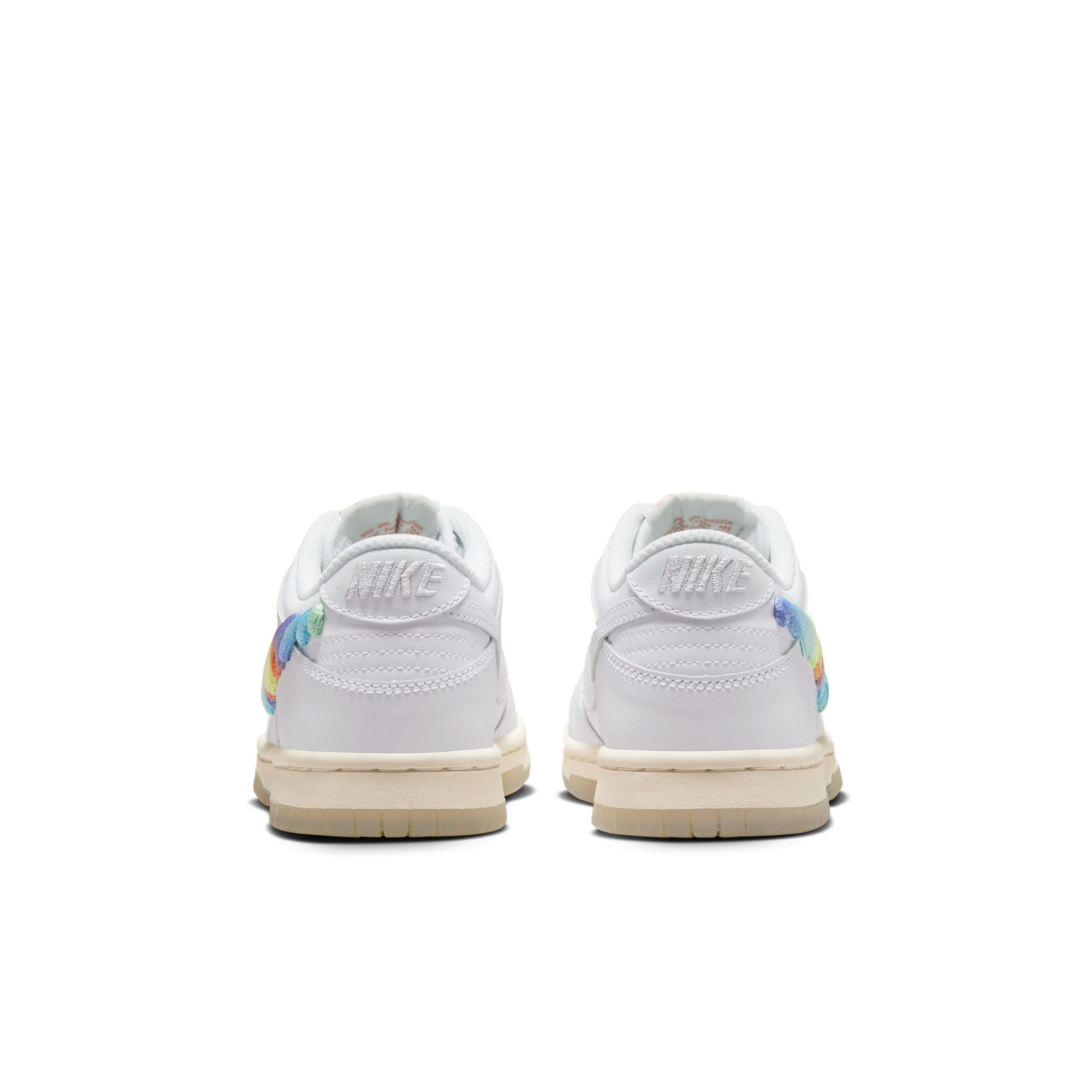 Youth Nike Dunk Low SE 'Rainbow Swoosh'