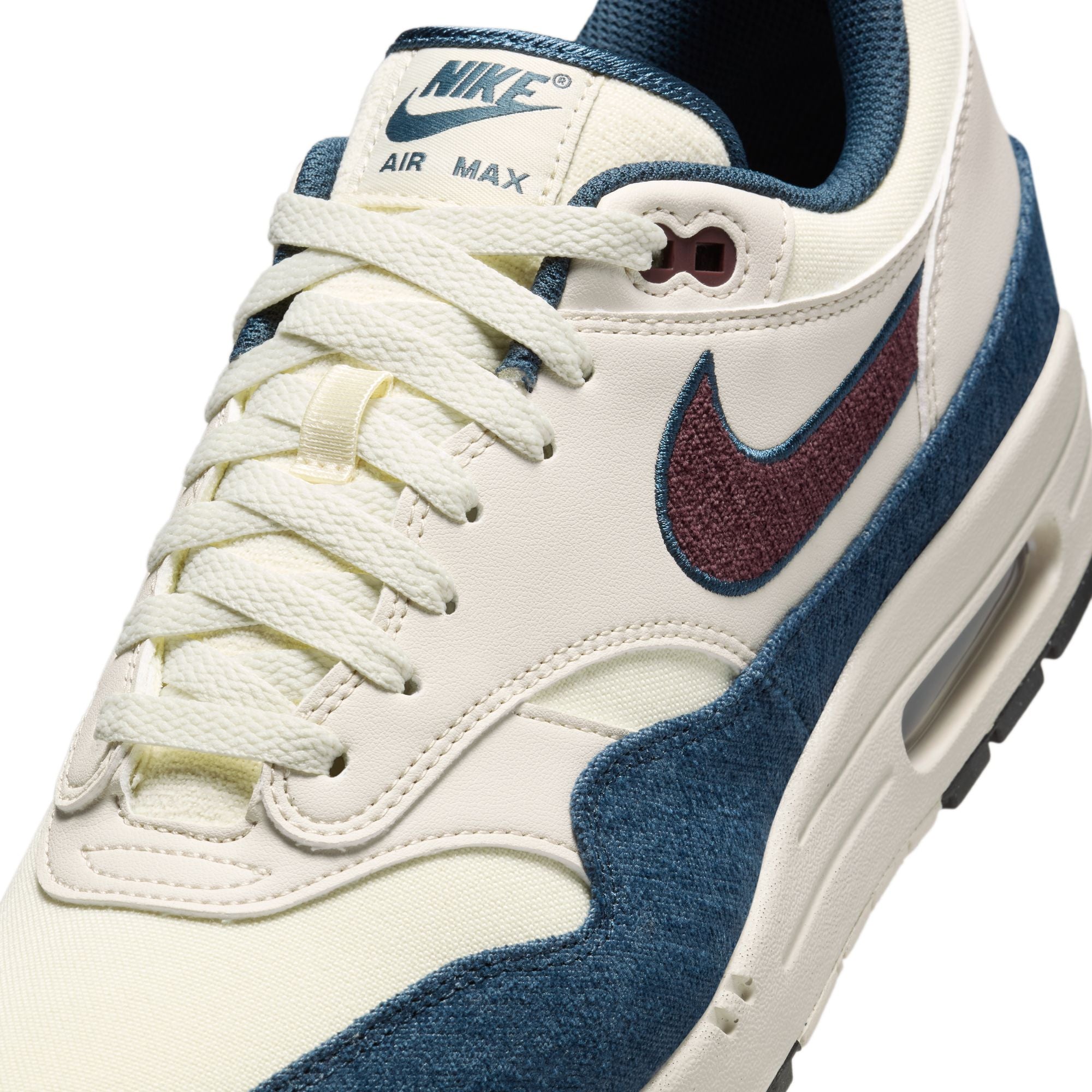 Nike Air Max 1 Coconut Milk Burgundy Crush 10