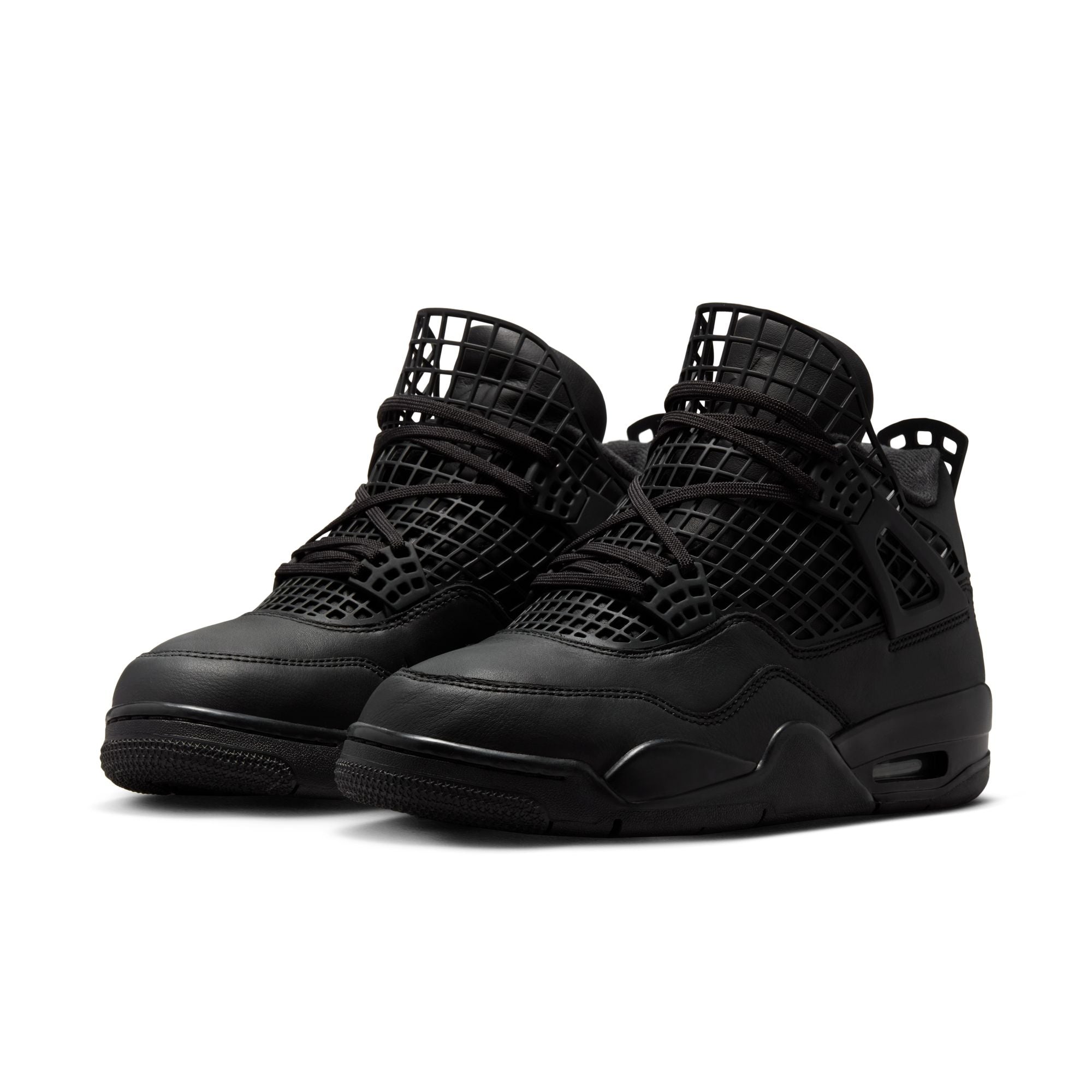 Womens Air Jordan 4 Net ‘Black'