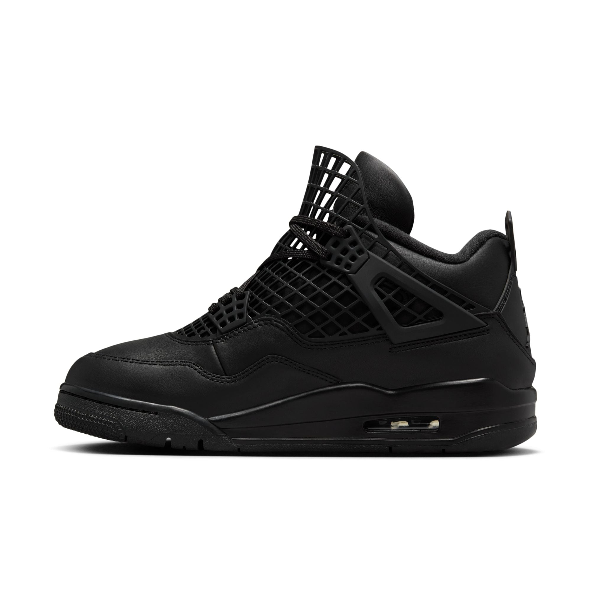 Womens Air Jordan 4 Net ‘Black'