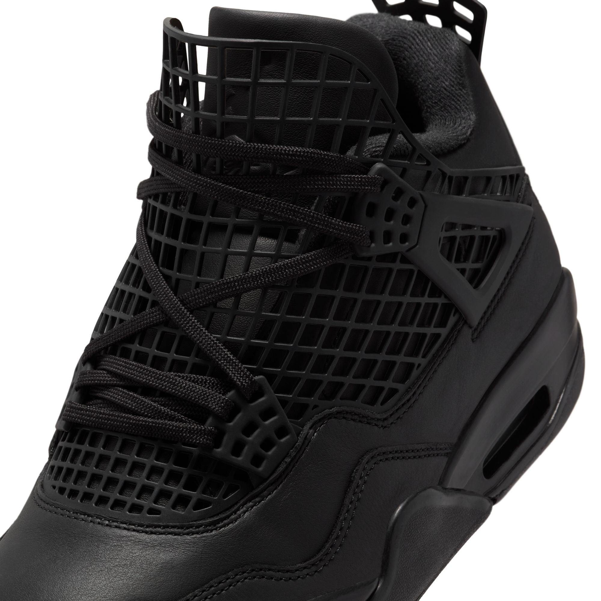 Womens Air Jordan 4 Net ‘Black'