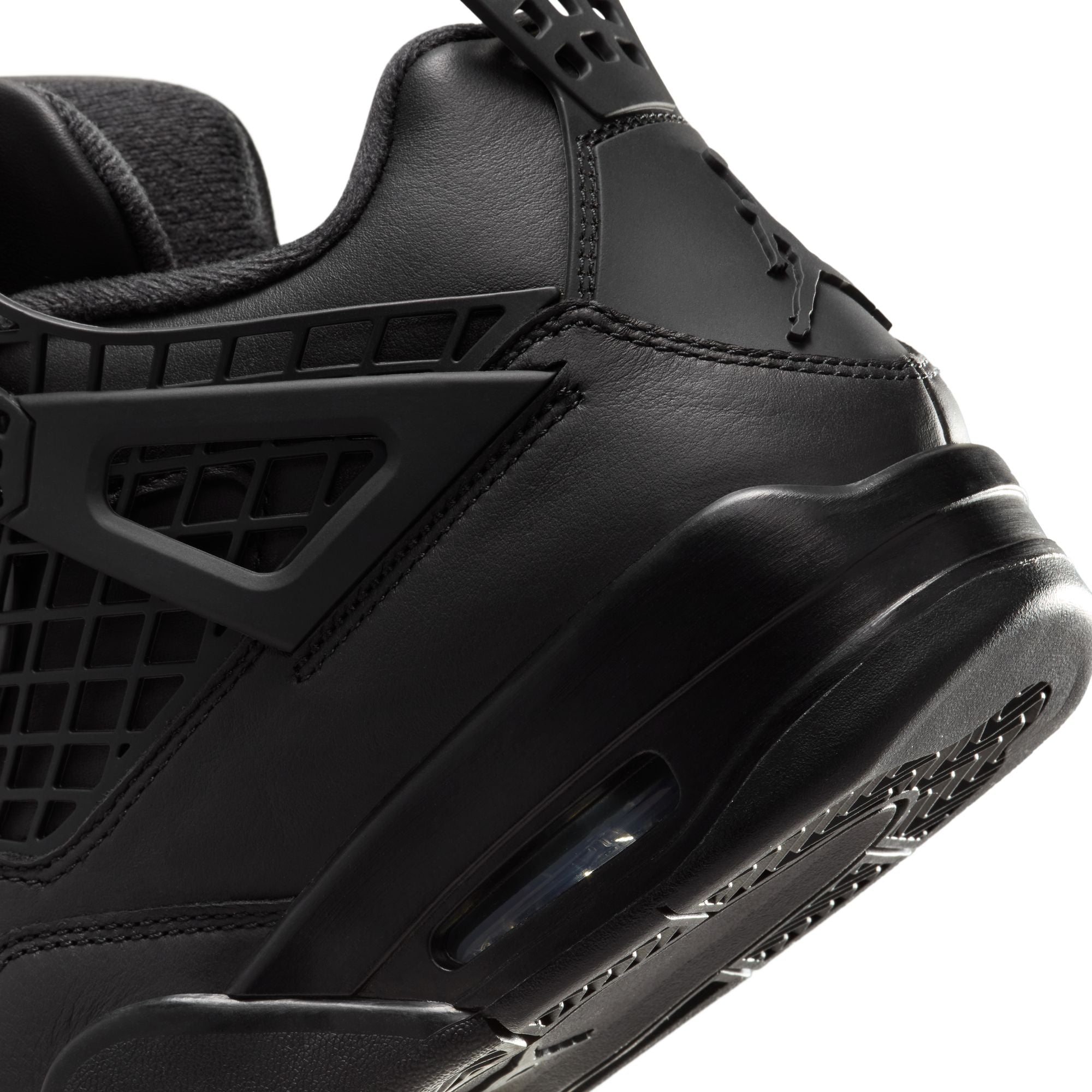 Womens Air Jordan 4 Net ‘Black'