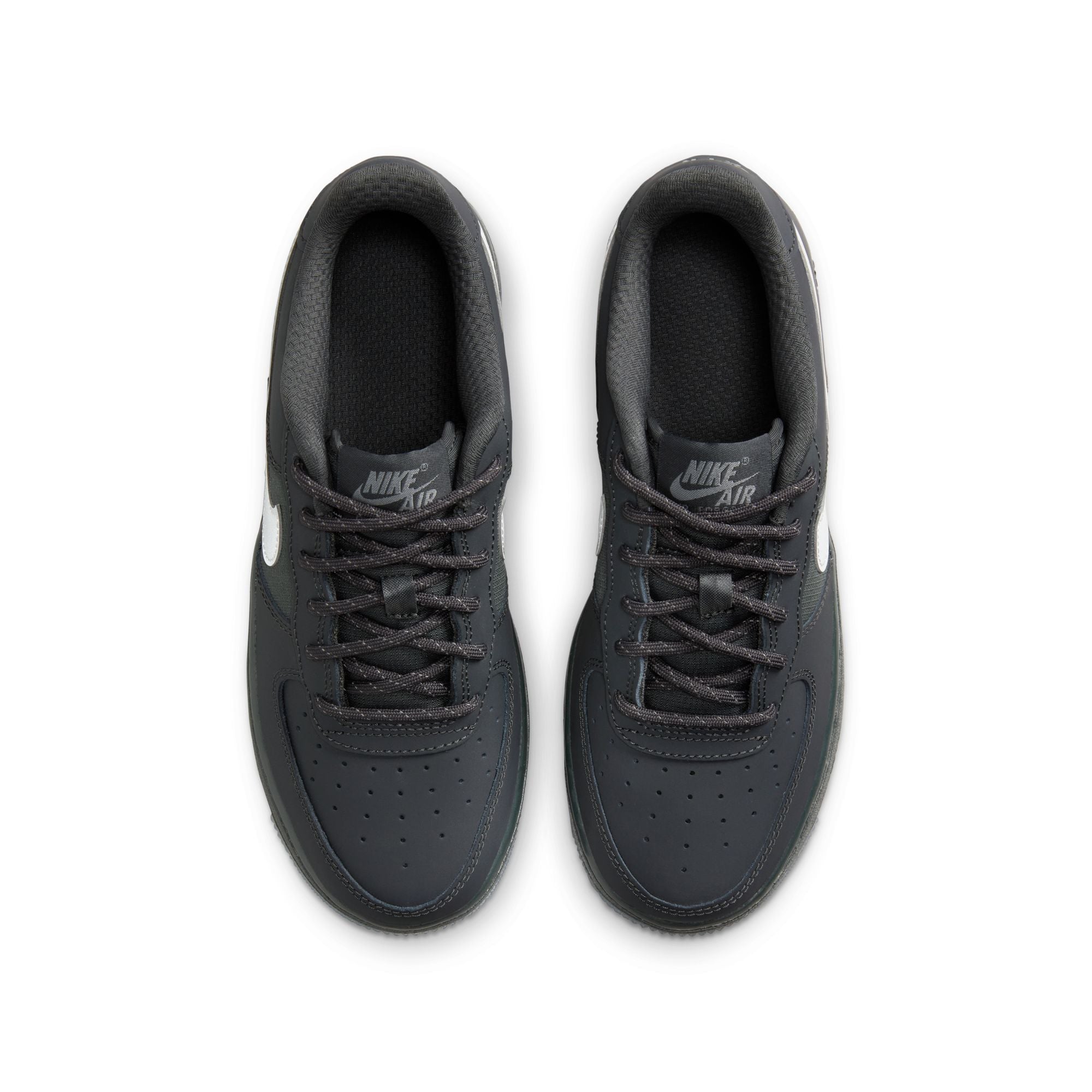 Matte black air force 1 fashion 07