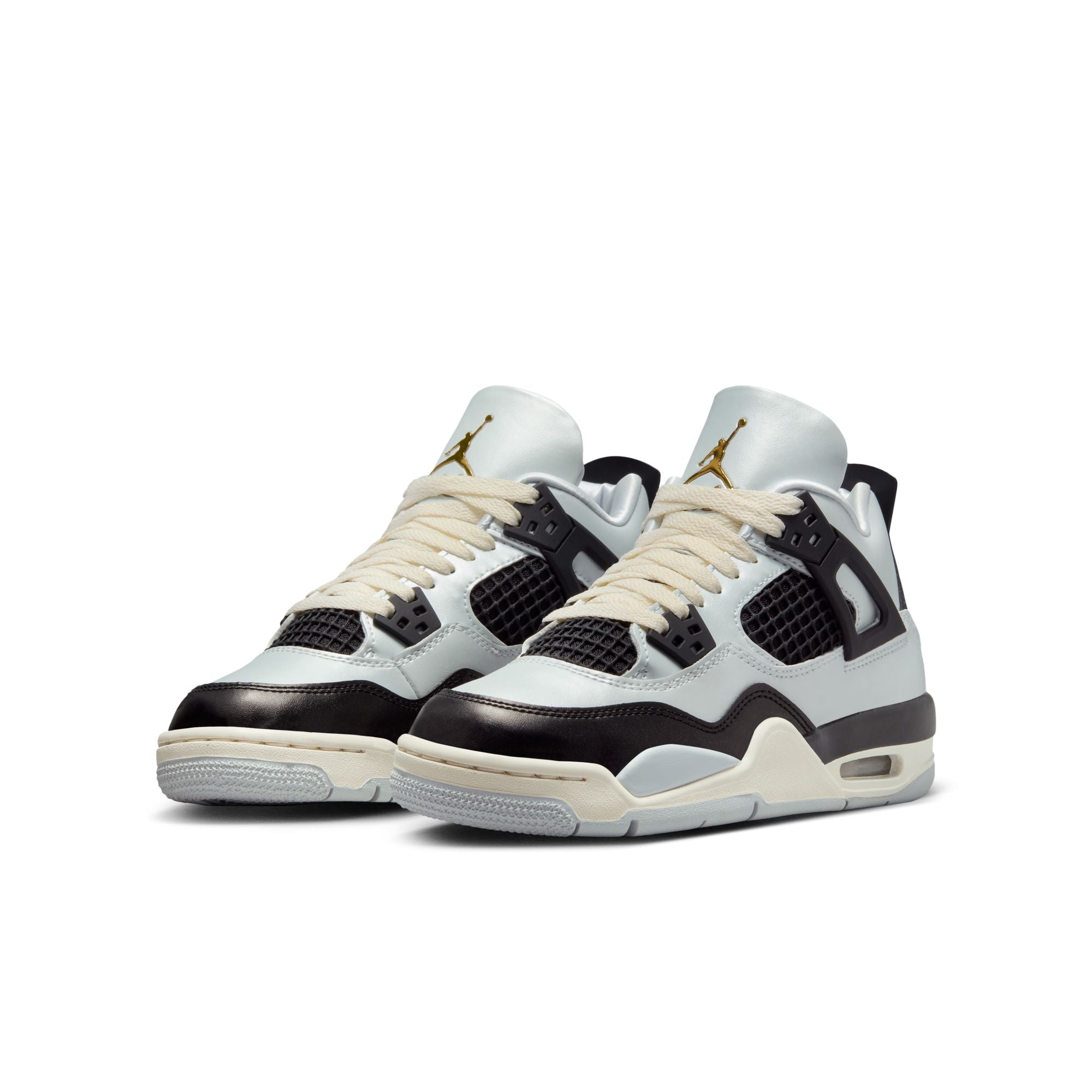 Youth Air Jordan 4 Retro Pure Platinum