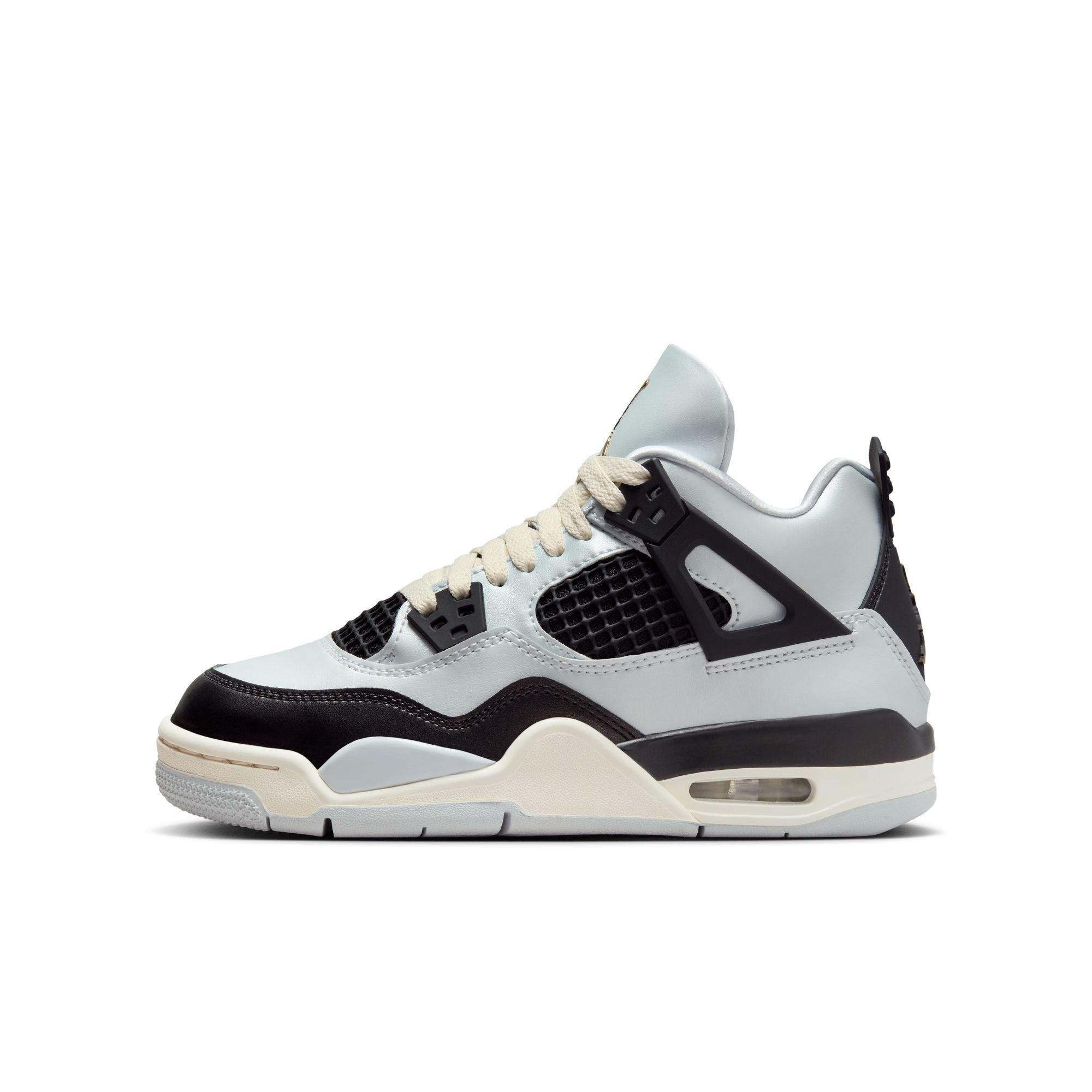 Youth Air Jordan 4 Retro 'Pure Platinum'