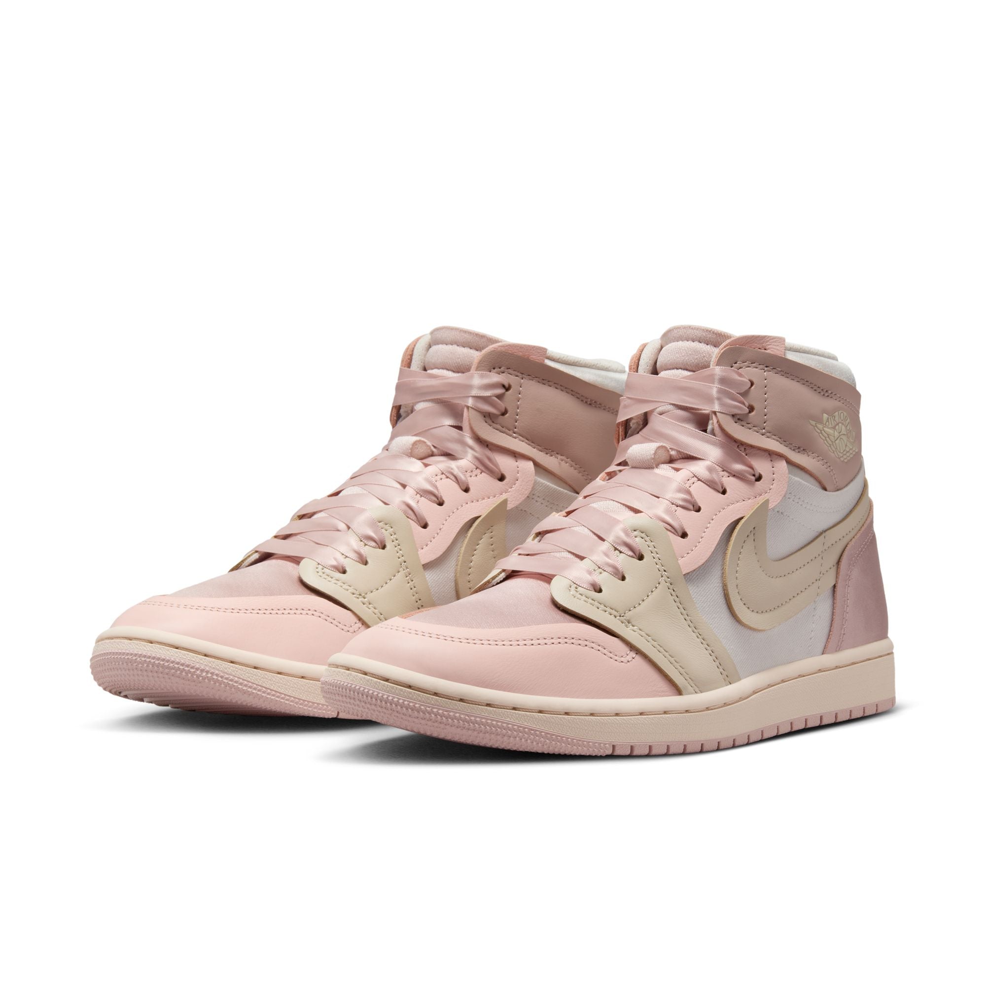 Womens Air Jordan 1 High Methods of Make 'Pink Oxford'