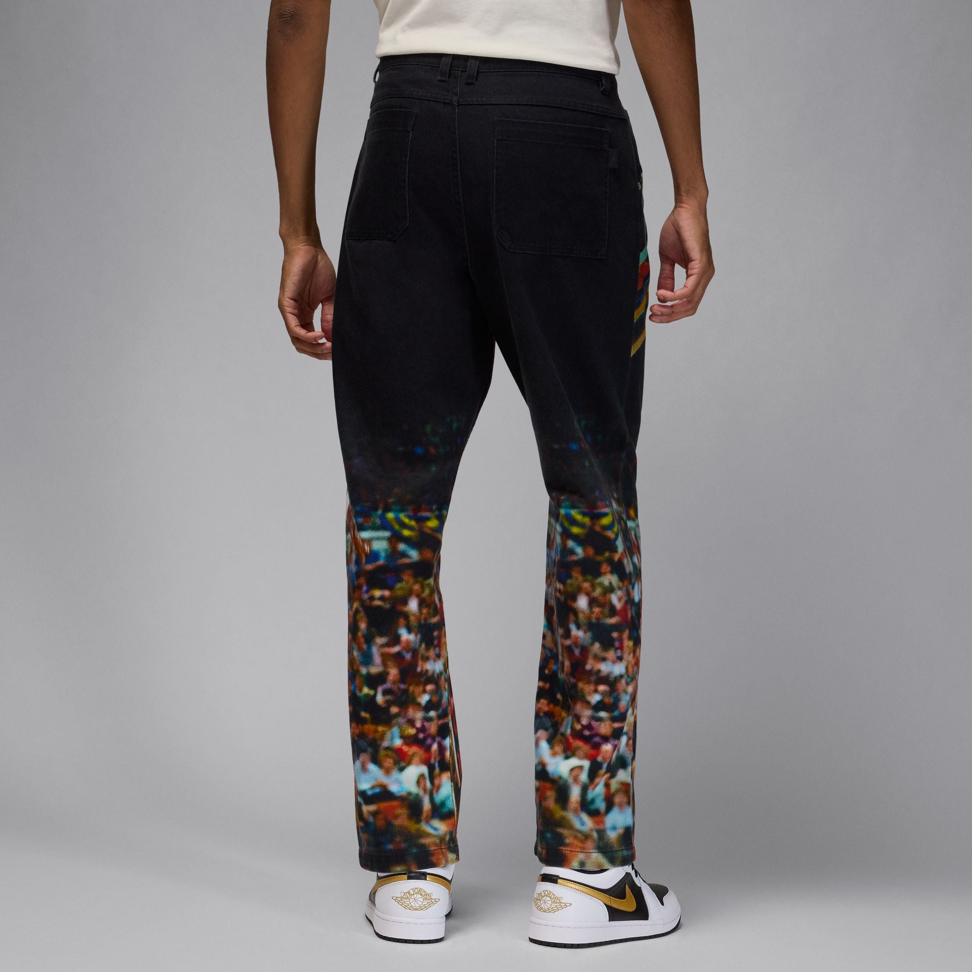 Air Jordan Printed Twill Pants 'Black'