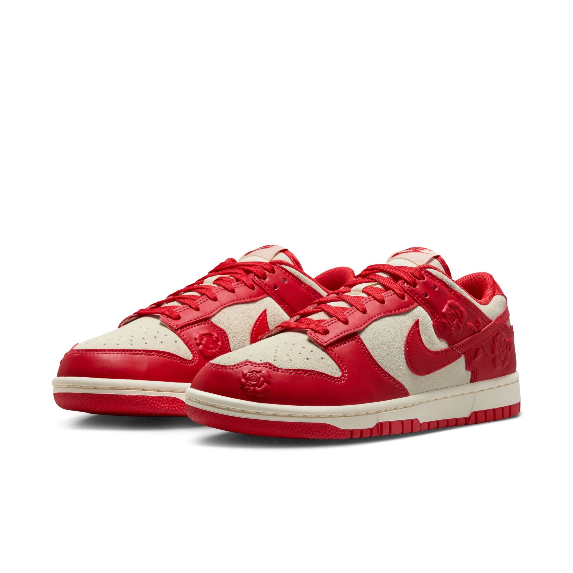 Womens Nike Dunk Low 'Red Roses'