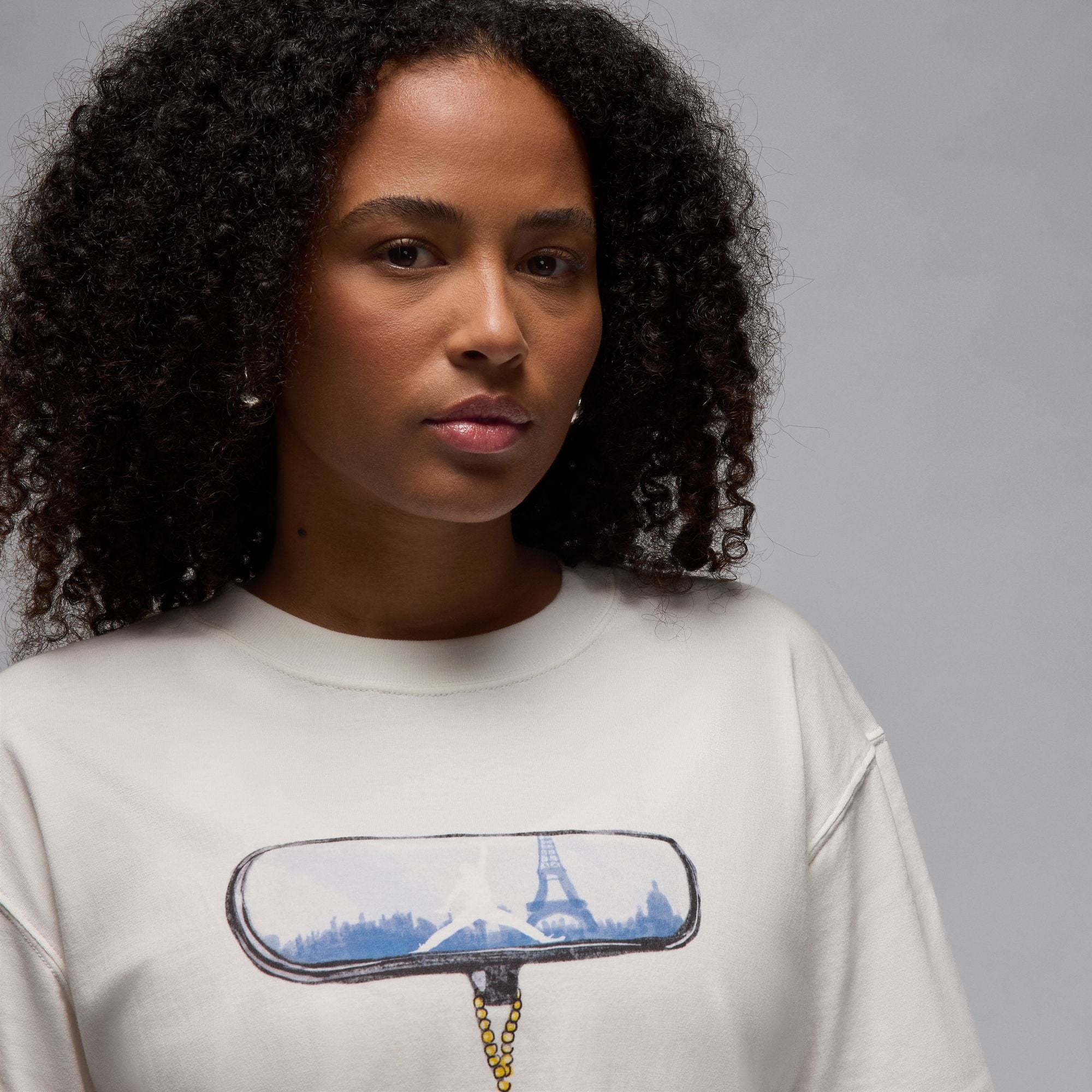 Womens Jordan Girlfriend T-Shirt 'White'