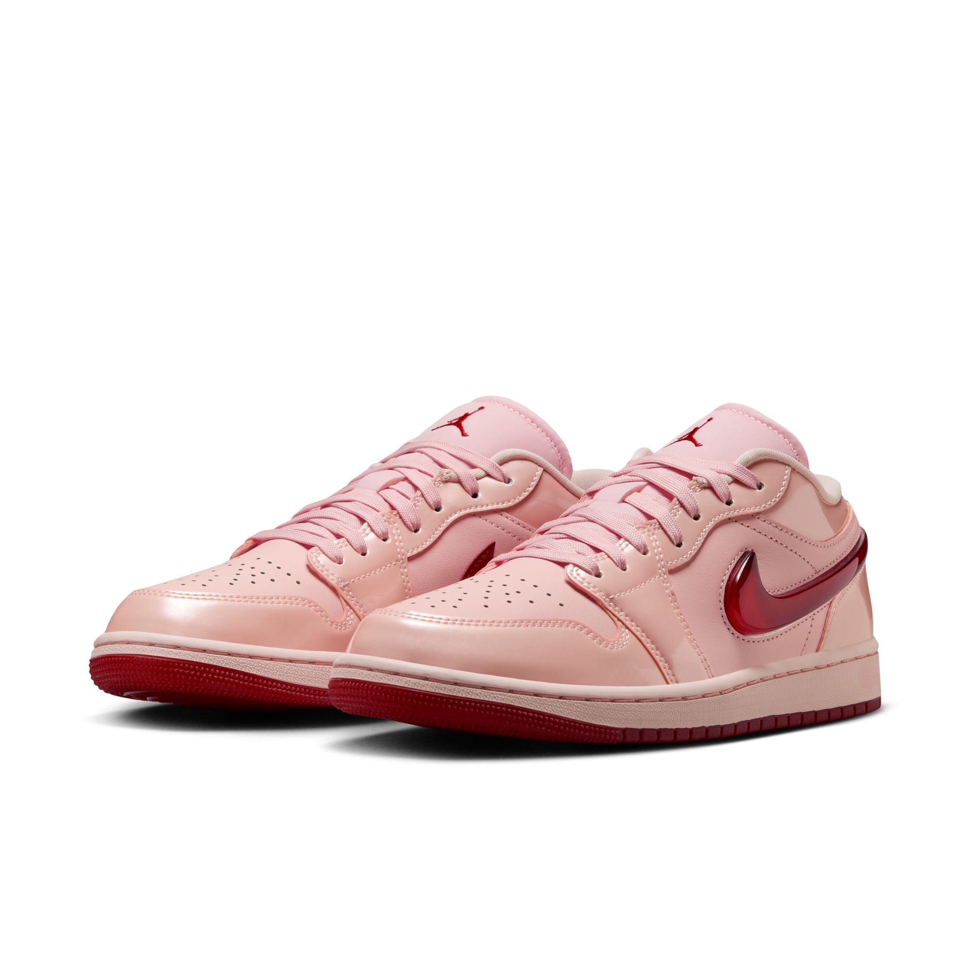 Womens Air Jordan 1 Low SE ‘Washed Coral/Gym Red'