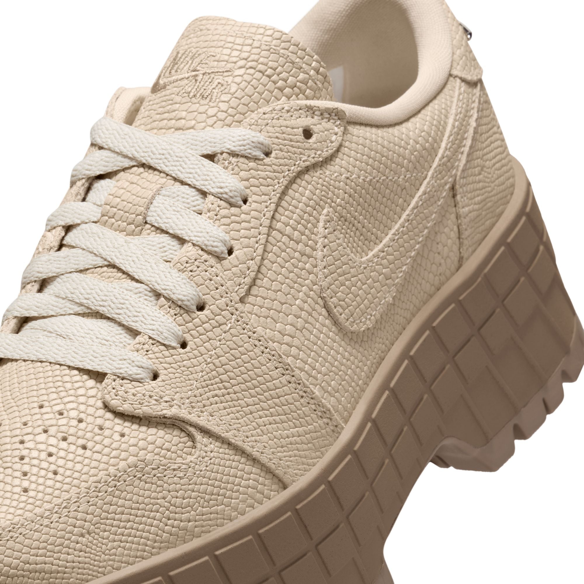 Womens Air Jordan 1 Brooklyn Low ‘Rattan'