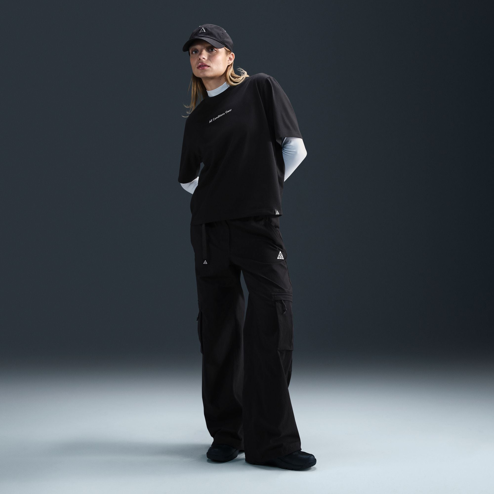 Womens Nike ACG Tee 'Black'