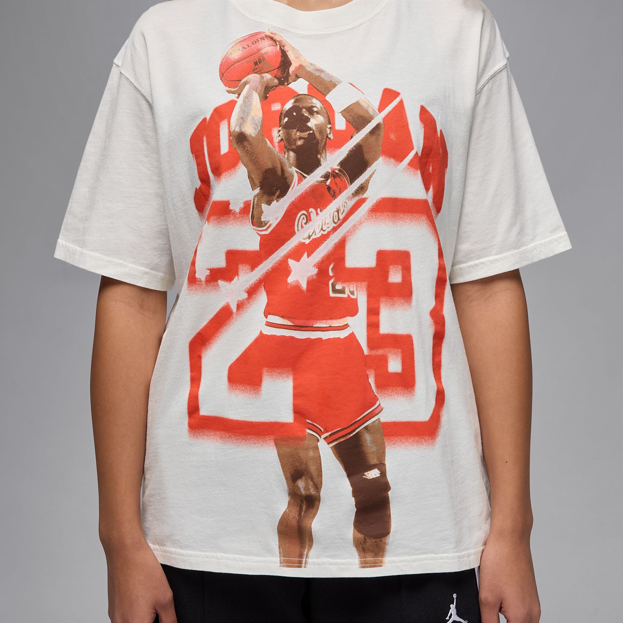 Womens Jordan Graphic T-Shirt  'Sail'