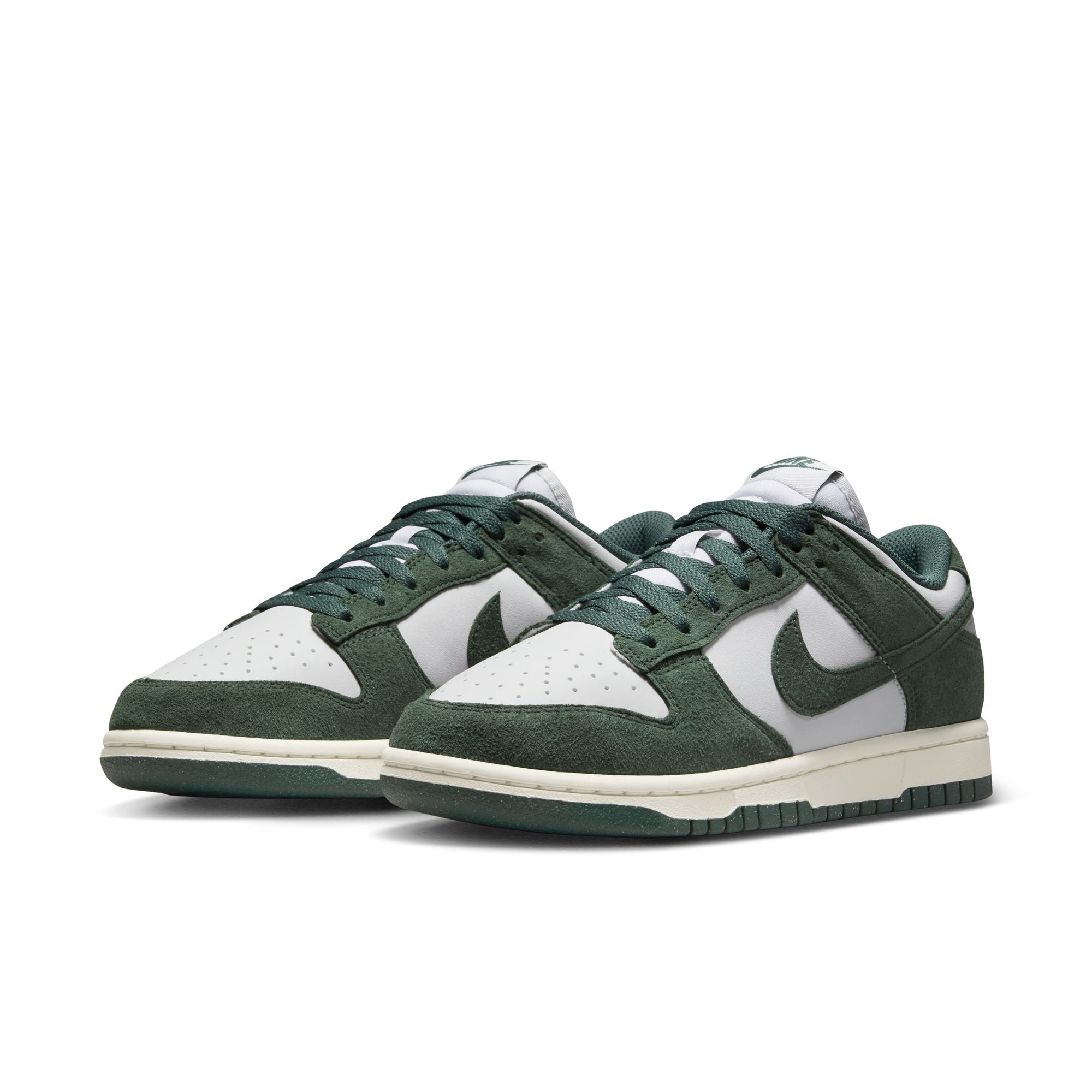 Womens Nike Dunk Low 'Next Nature Green Suede'