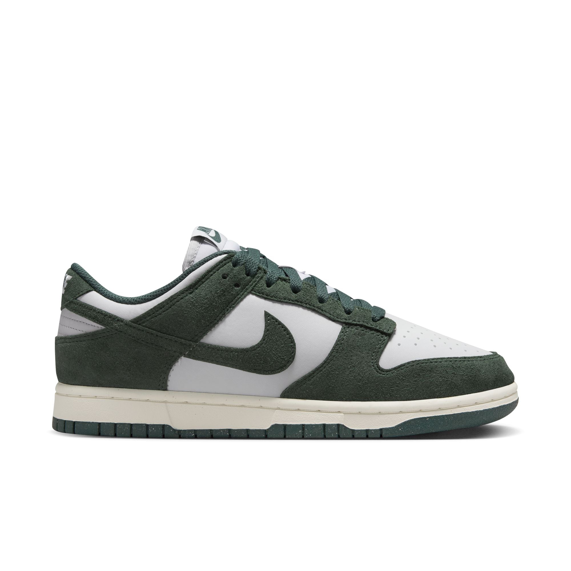 Womens Nike Dunk Low 'Next Nature Green Suede'