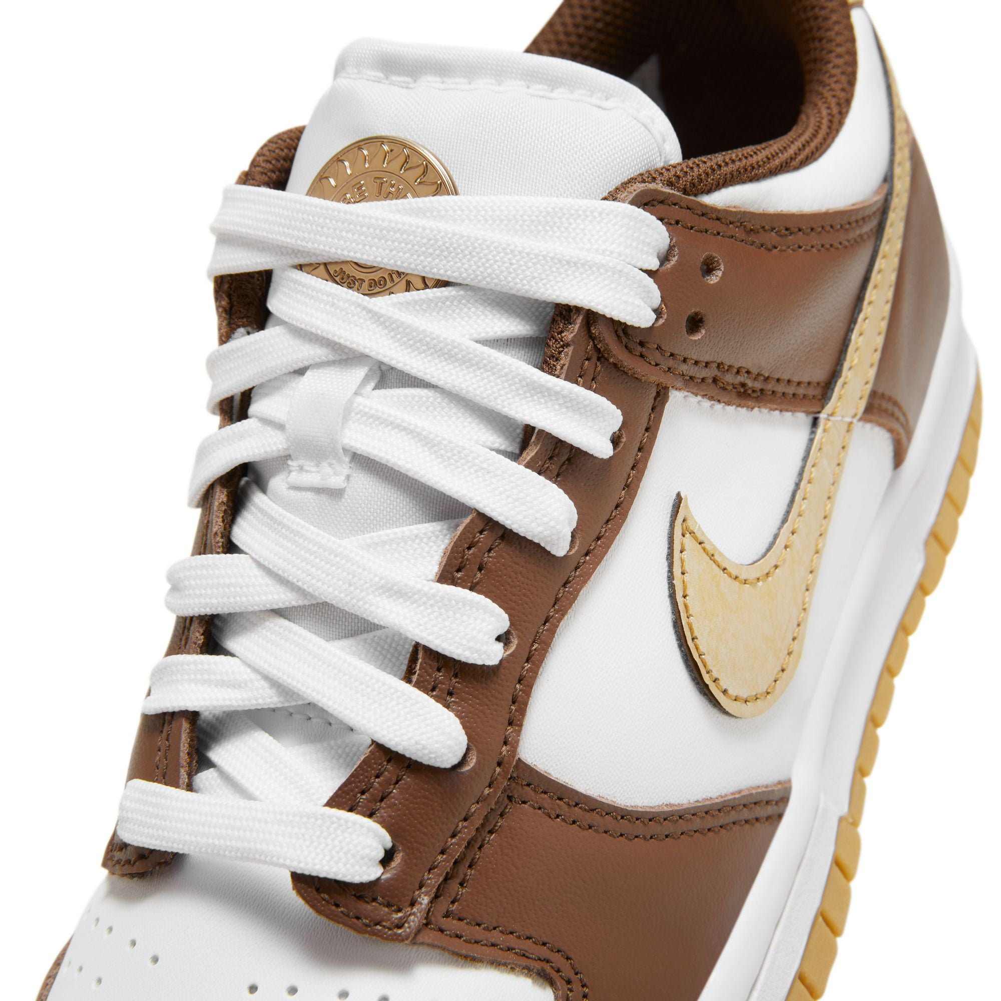 Youth Nike Dunk Low 'Cacao Wow/Gold'