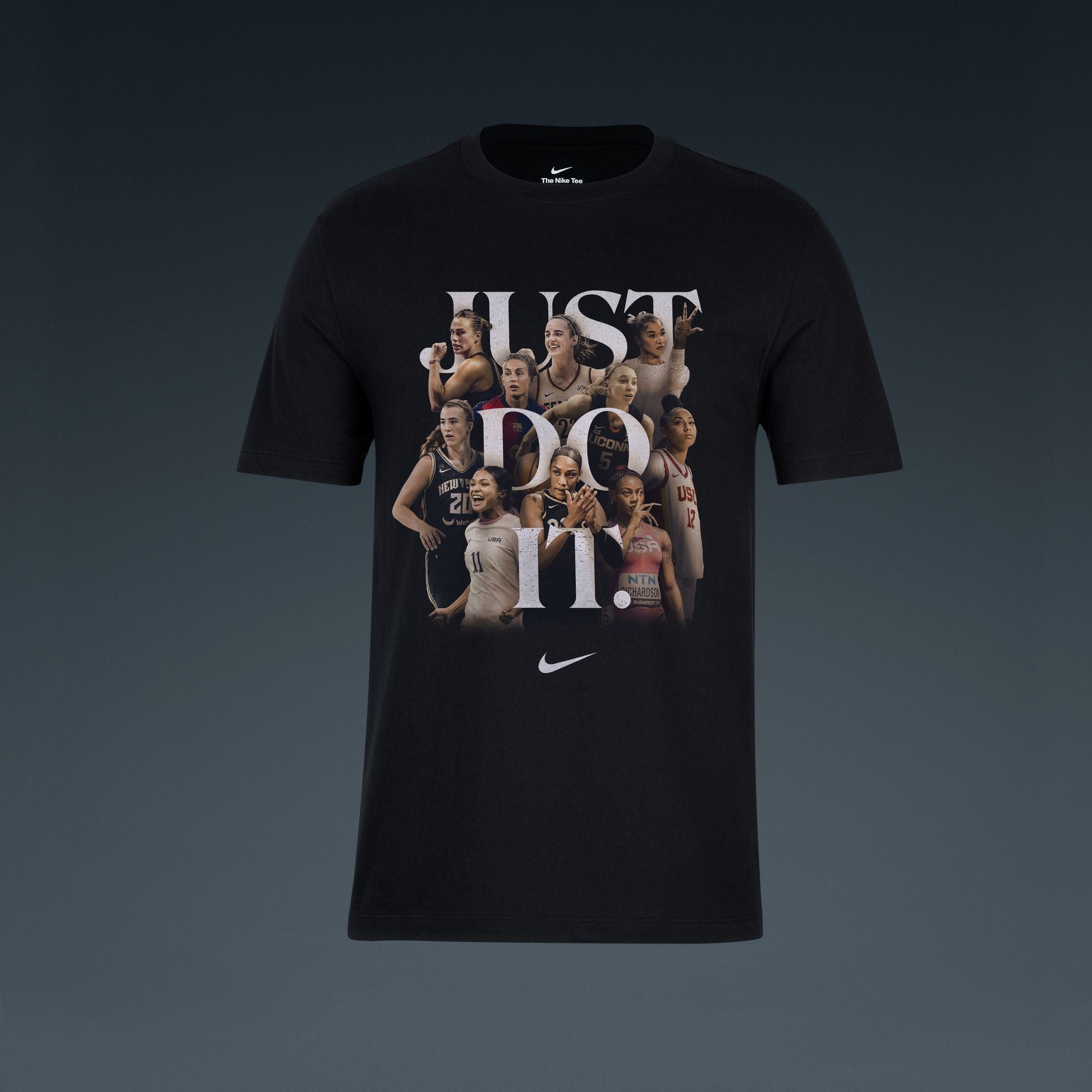 Nike "So Win" Just Do It T Shirt 'Black'